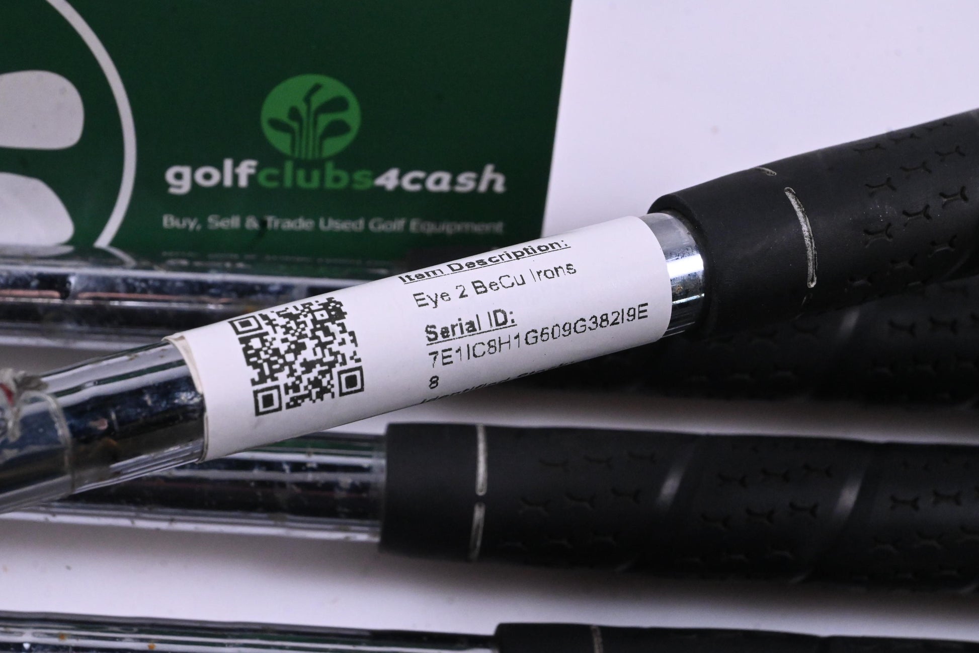 Ping Eye 2 BeCu Irons / 3-PW / Red Dot / Stiff Flex Ping JZ Red Shafts