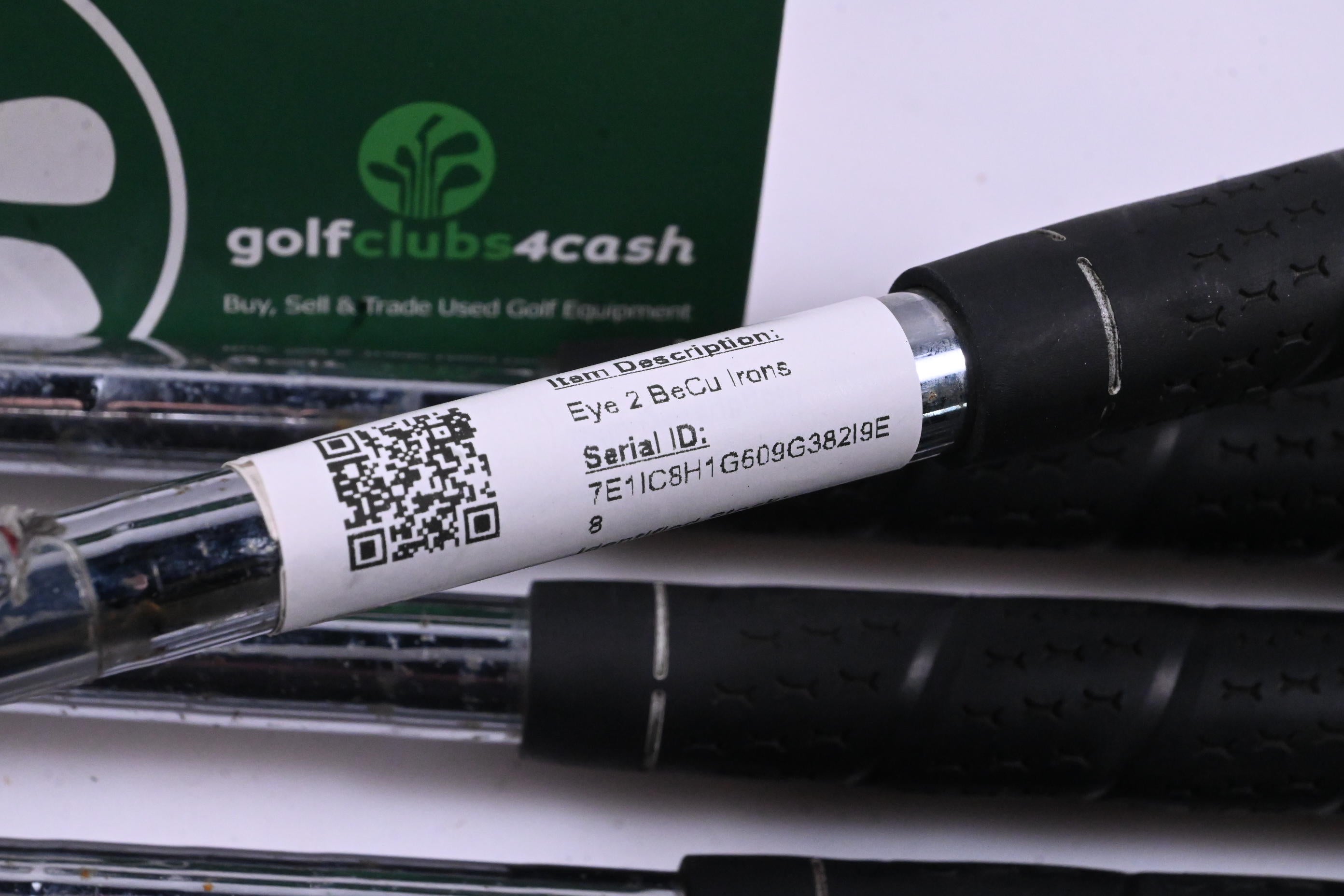 Ping Eye 2 BeCu Irons / 3-PW / Red Dot / Stiff Flex Ping JZ Red Shafts