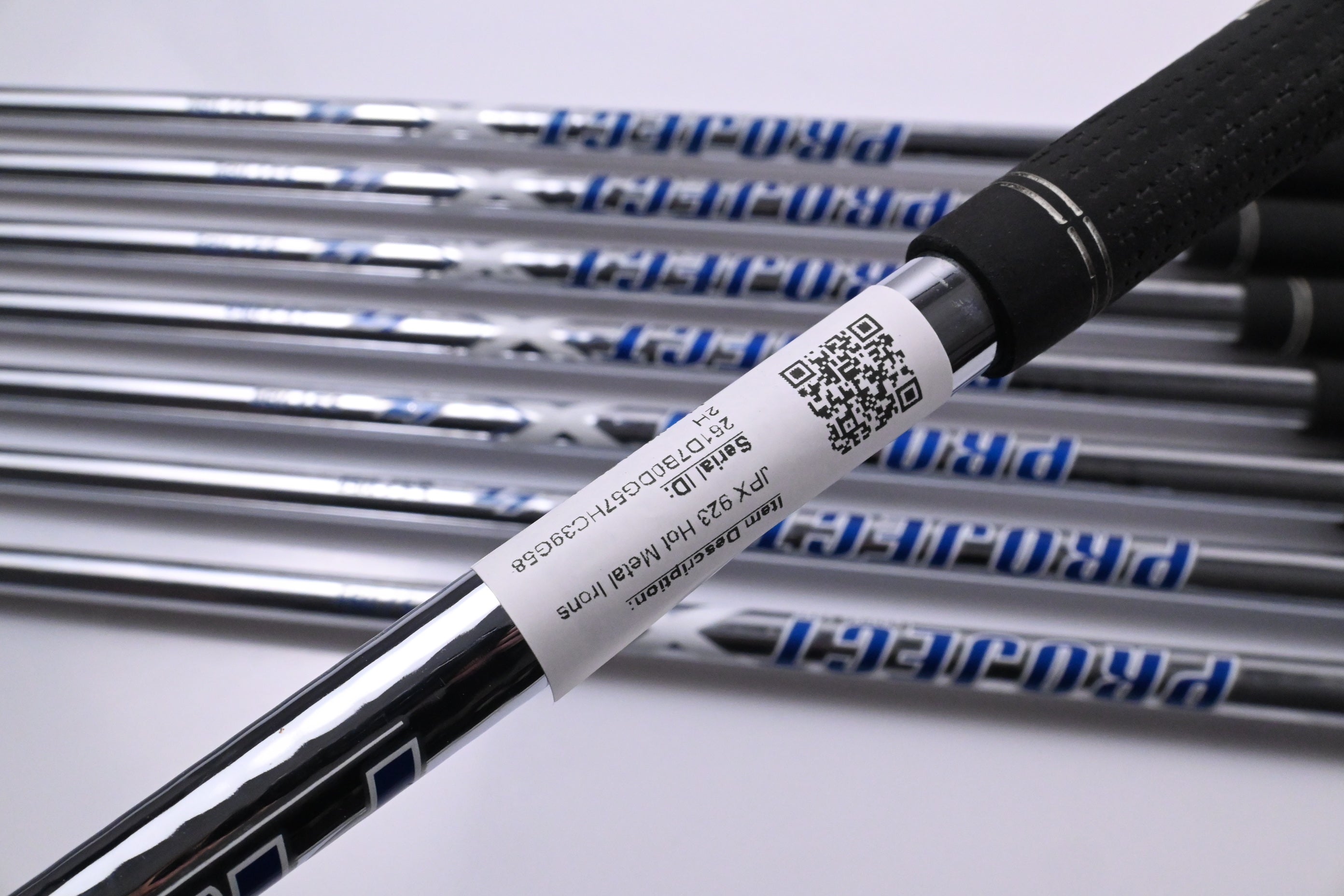 Mizuno JPX 923 Hot Metal Irons / 4-PW+GW / Regular Flex Project X LZ 115 Shafts