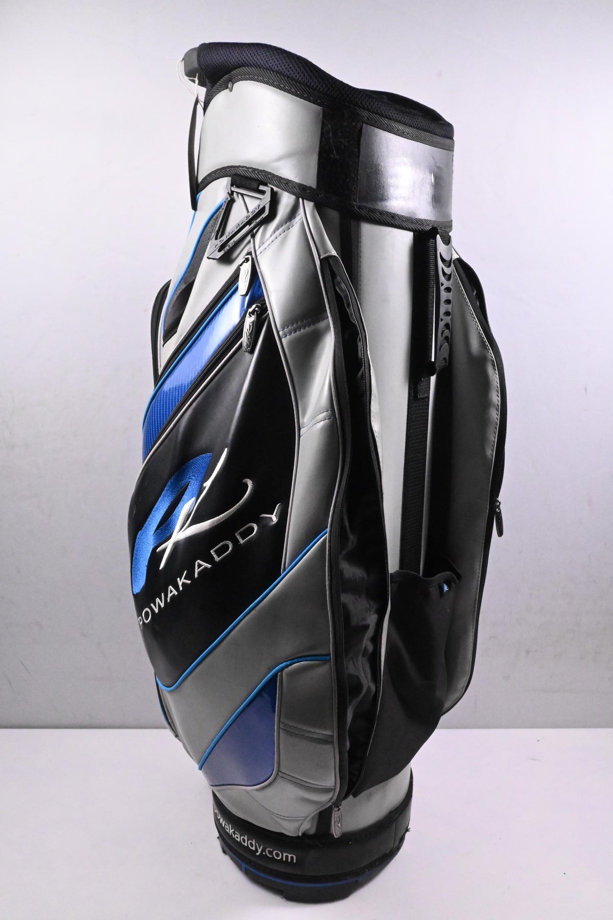 Powakaddy Cart Bag / 14-Way Divider / Grey, Black, Blue