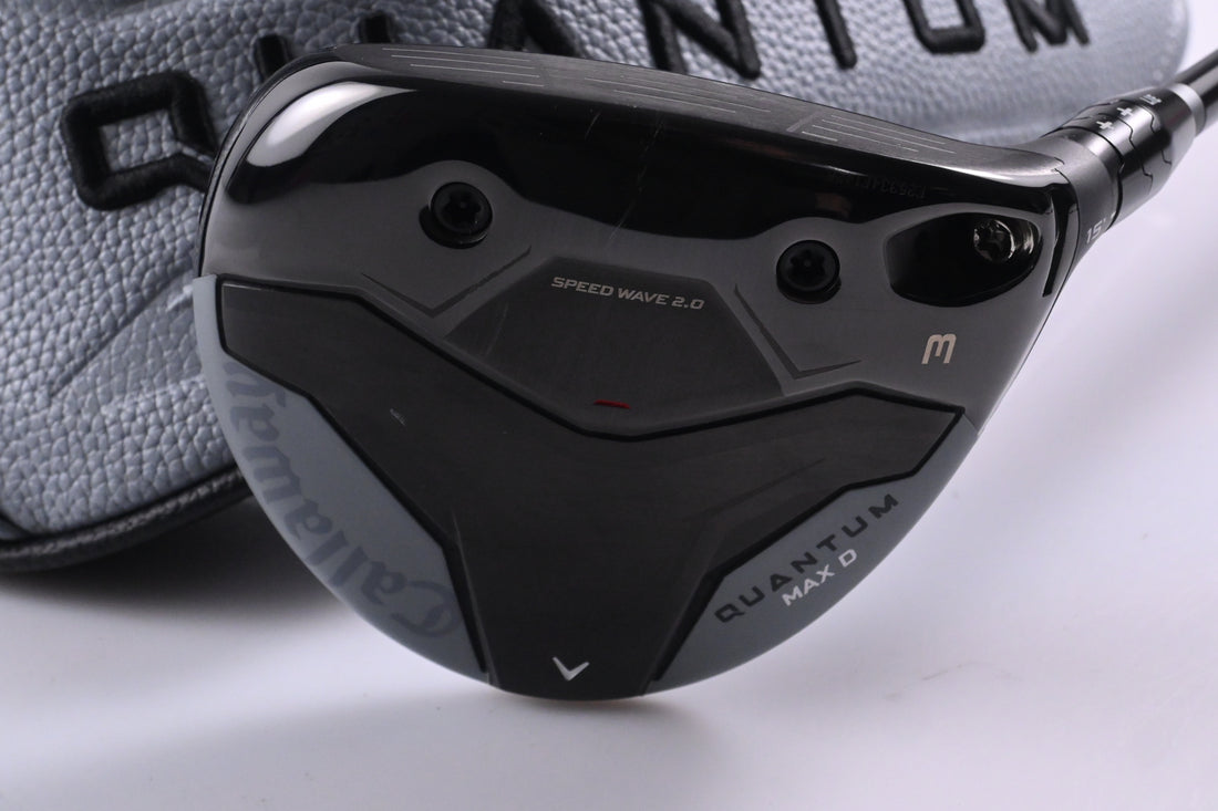 Callaway Quantum Max D #3 Wood / 15 Degree / Stiff Flex Denali Frost Silver 60