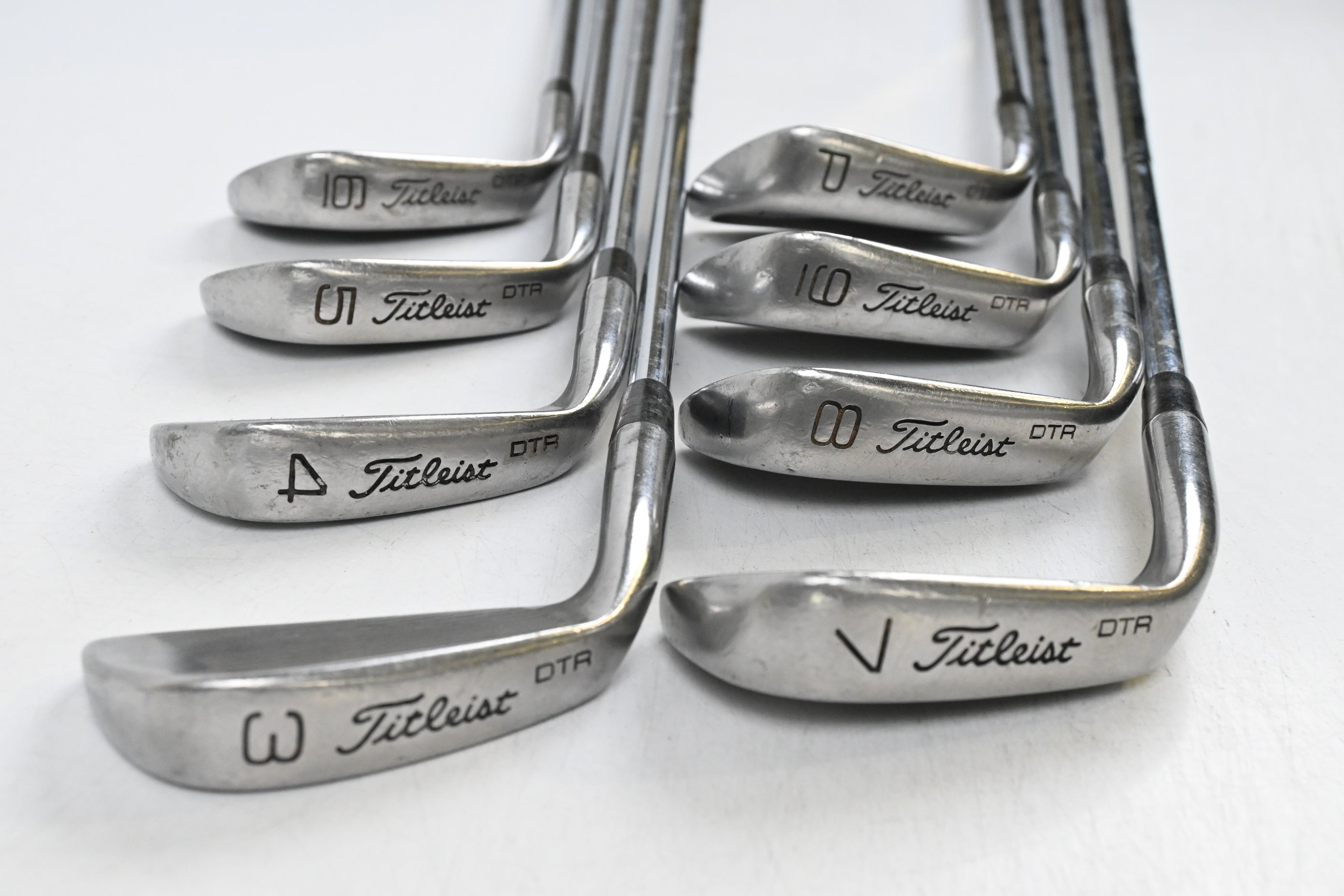 Titleist DTR Irons / 3-PW / Regular Flex Dynamic Shafts