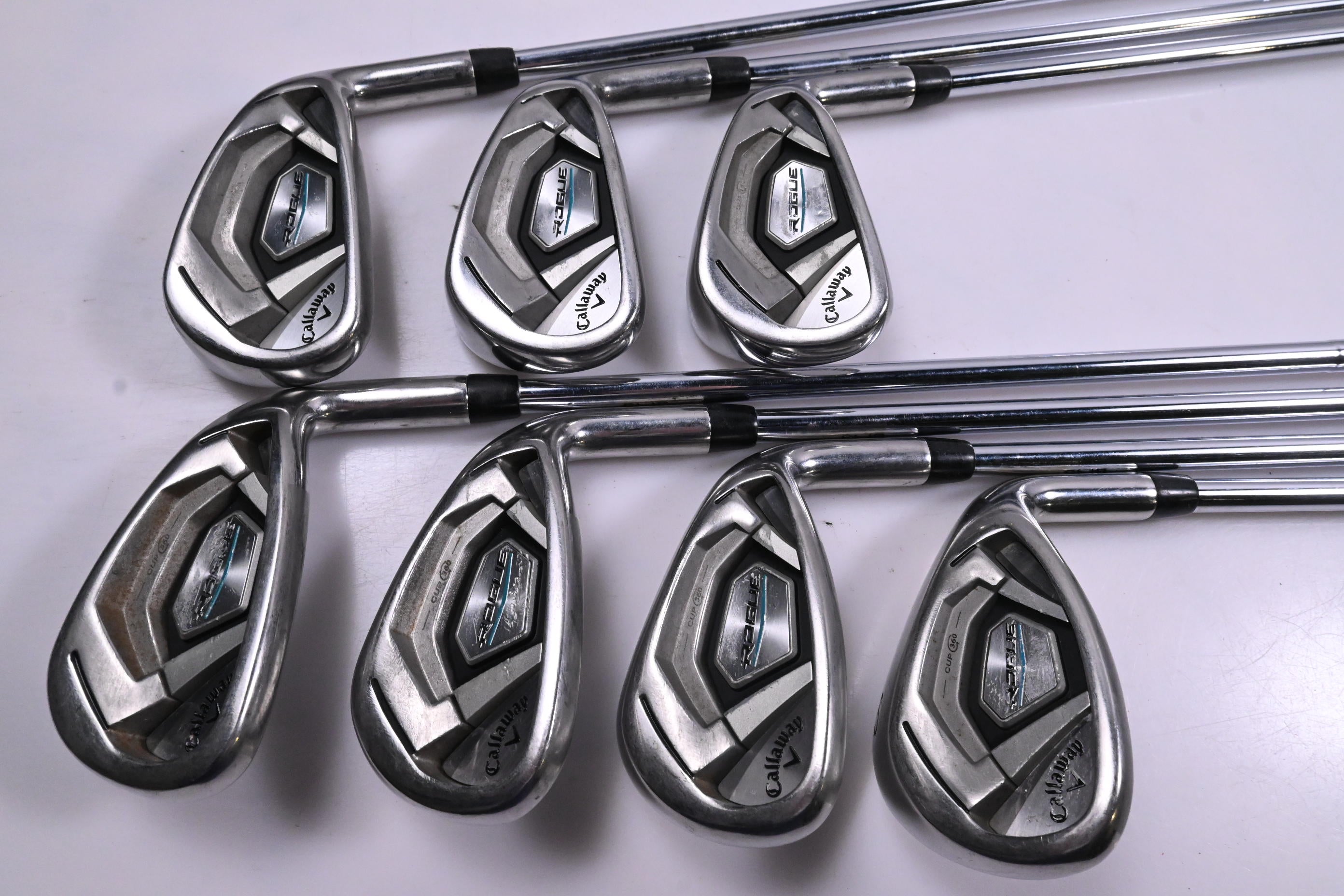 Callaway Rogue Irons / 5-PW+SW / Regular Flex XP 95 R300 Shafts