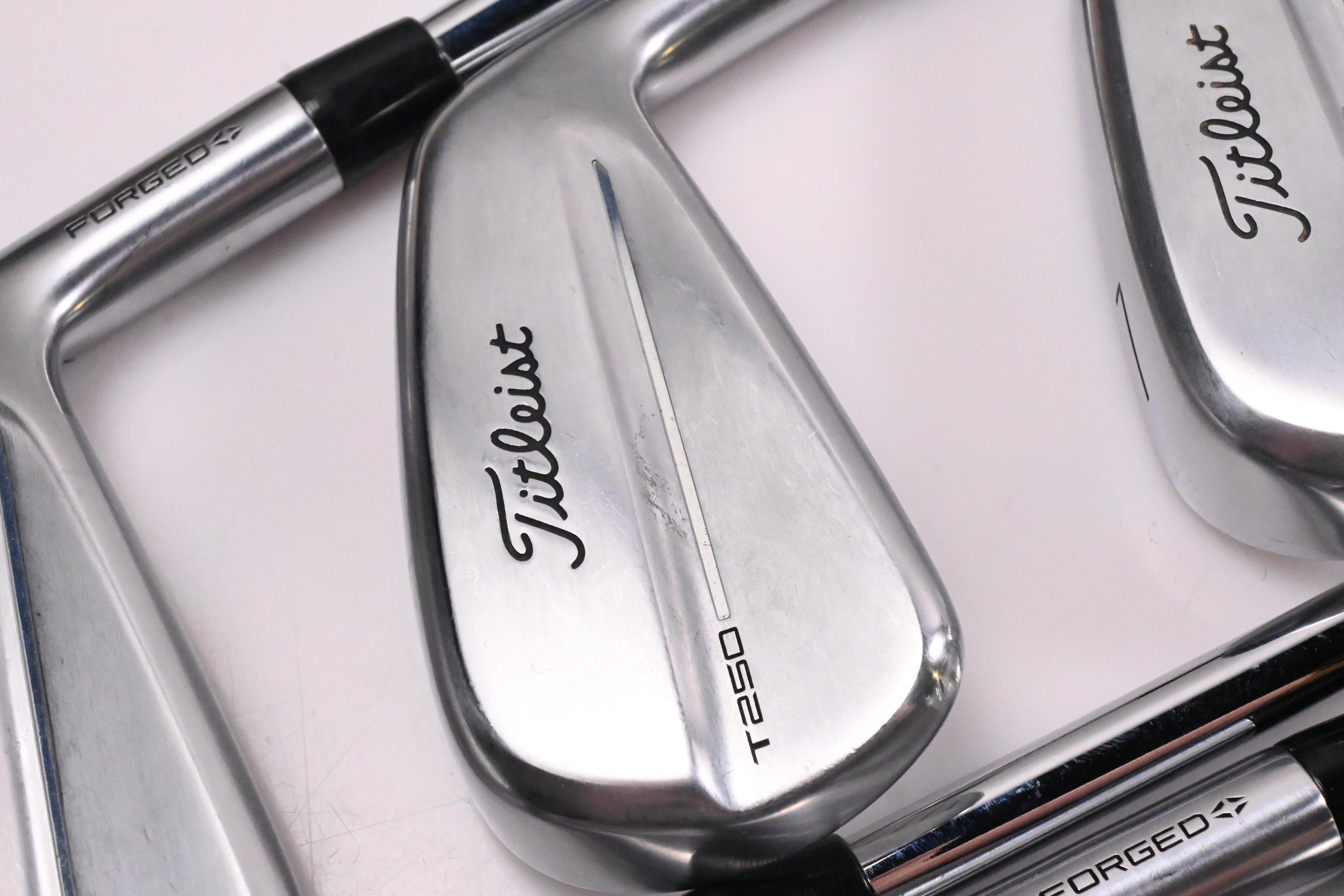 Titleist T250 2025 Irons / 6-PW / Stiff Flex True Temper AMT Silver Shafts