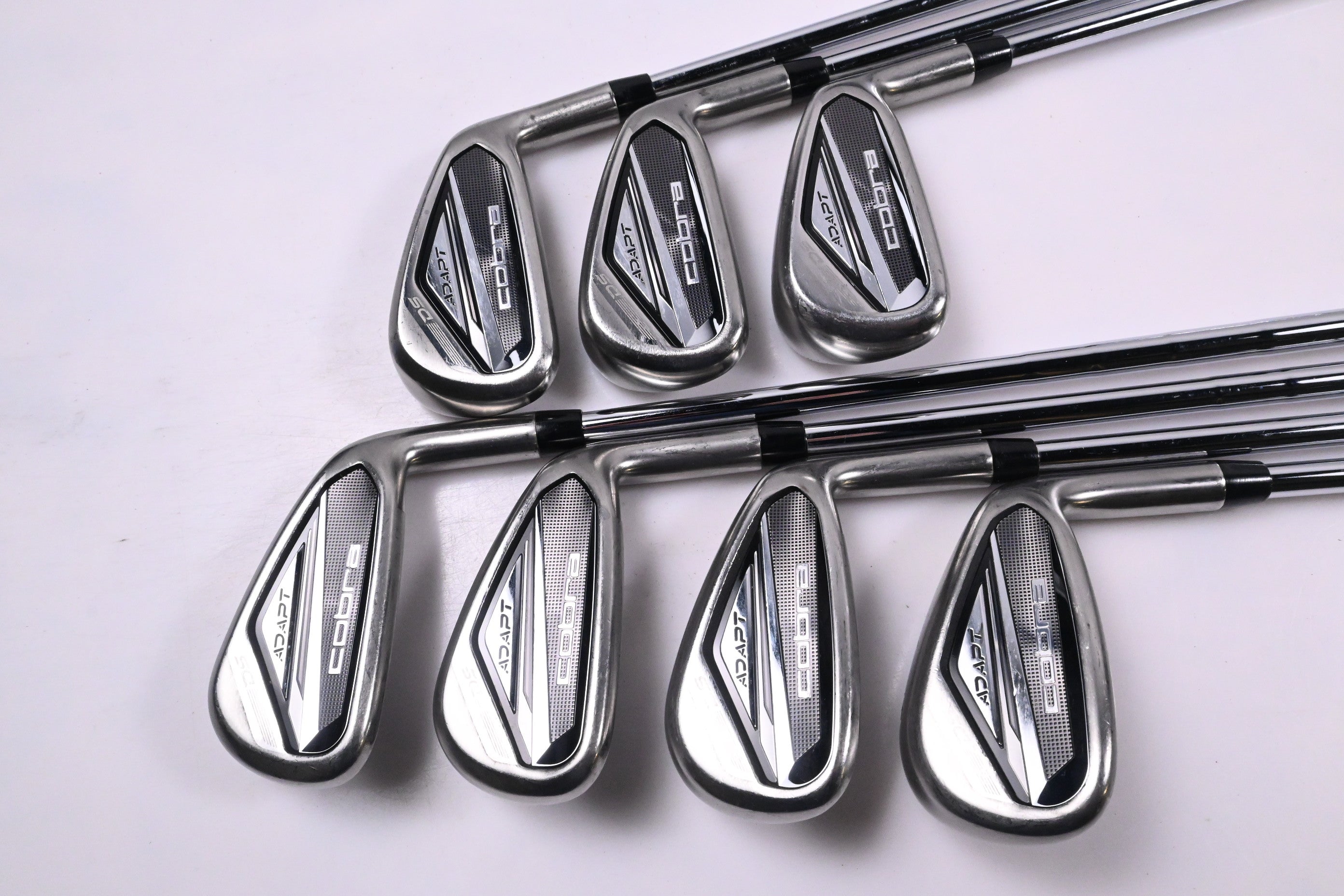 Cobra DS-Adapt Irons / 5-PW+GW / Stiff Flex KBS Tour Lite Shafts