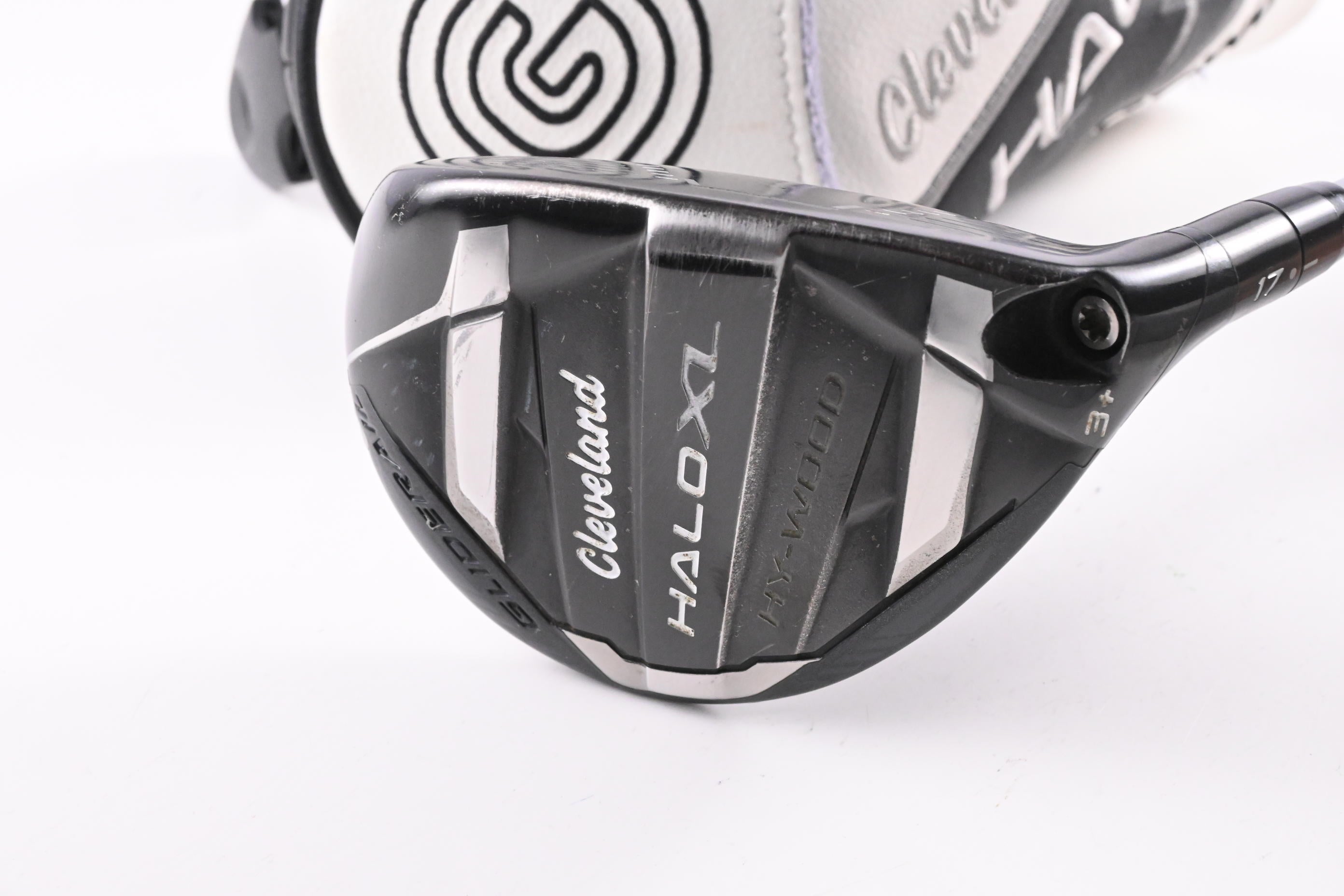 Cleveland Halo XL Hy-Wood #3+ Hybrid / 17 Degree / Stiff Flex Aldila Ascent PL
