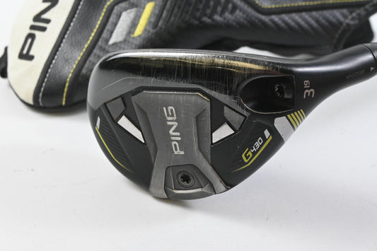 Ping G430 #3 Hybrid / 19 Degree / Regular Flex Ping Alta CB Black 70 Shaft