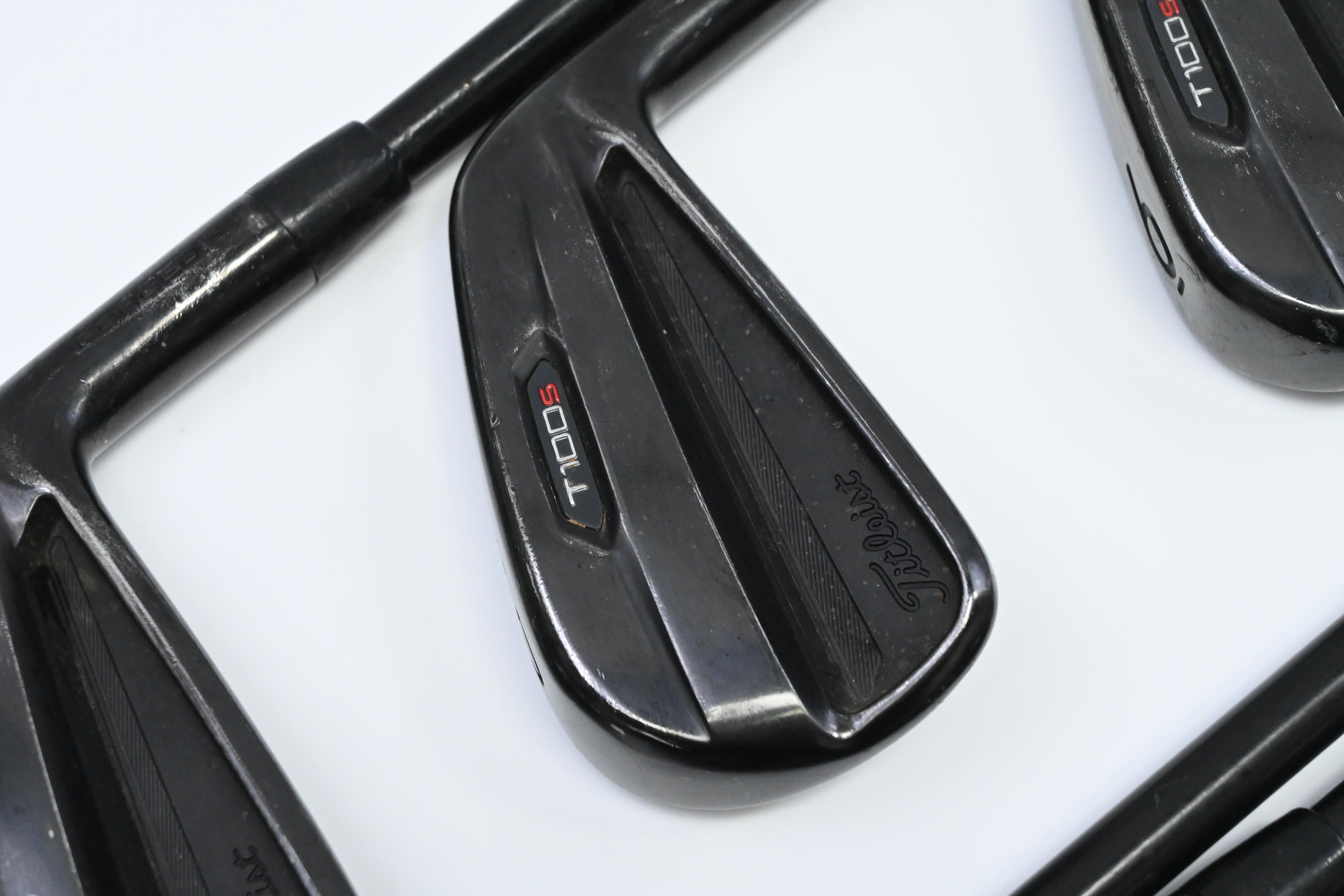 Titleist T100.S Ltd Edition Black Irons / 4-PW / Stiff Flex Project X LZ Shafts