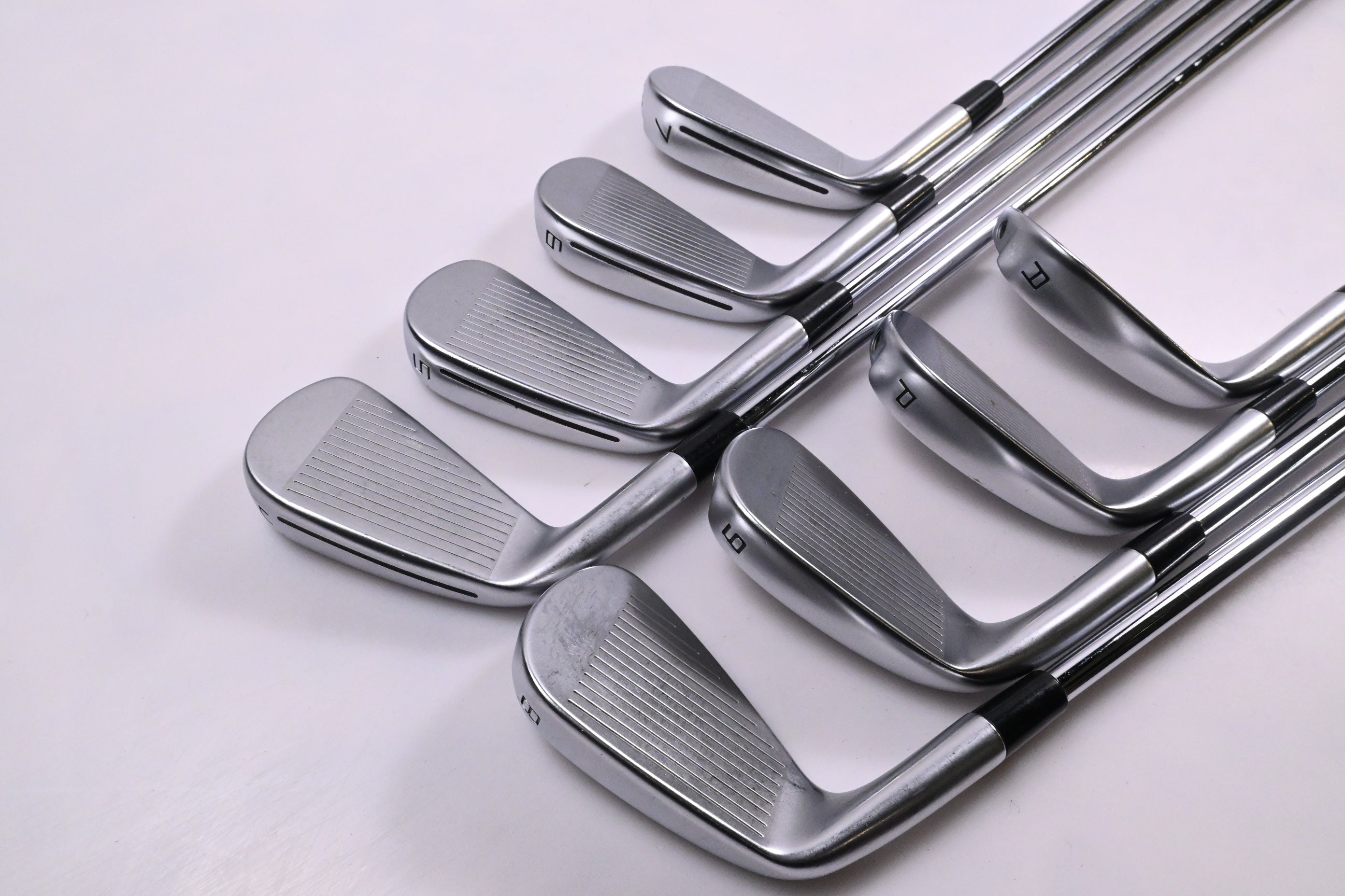 Taylormade P790 2021 Irons / 4-PW+GW / Regular Flex KBS MAX MT 85 Shafts