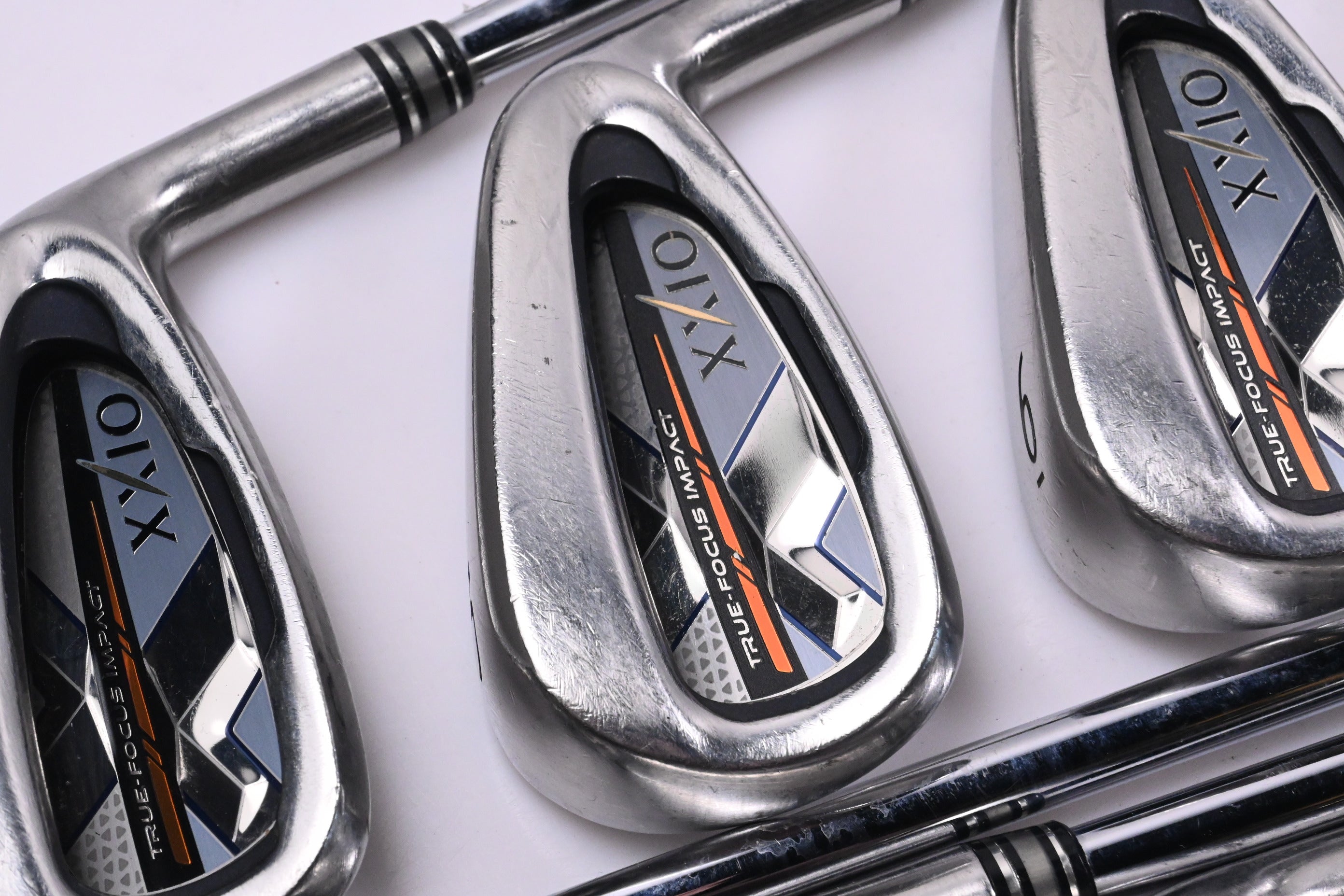 XXIO X Irons / 4-PW+AW+SW / Stiff Flex N.S.Pro 870GH D.S.T. Shafts