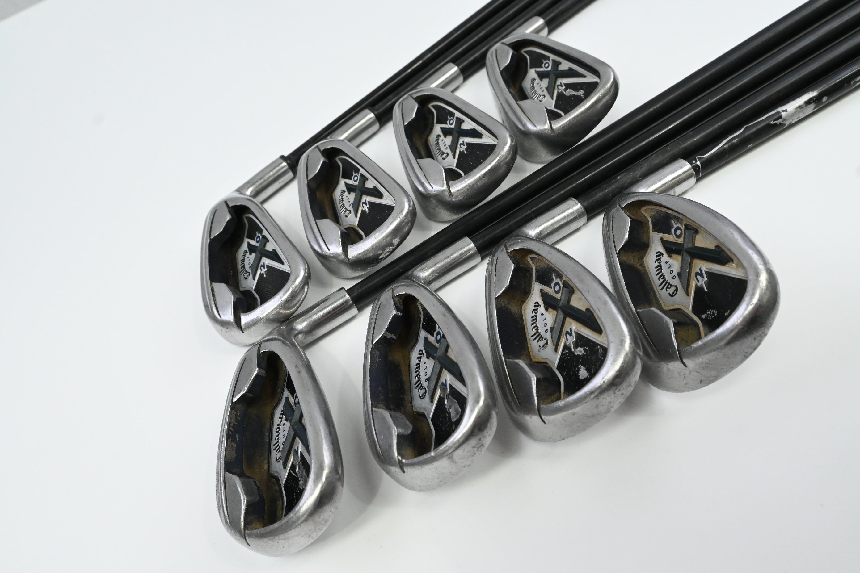 Callaway X-20 Irons / 4-PW+SW / Regular Flex Callaway X 75 Shafts