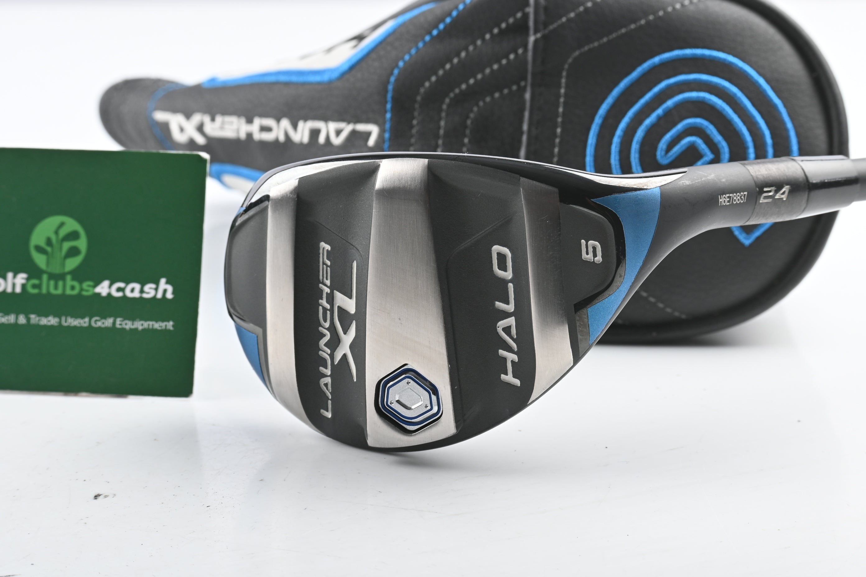 Ladies Cleveland Halo XL #5 Hybrid / 24 Degree / Ladies Flex Cypher 40 Shaft