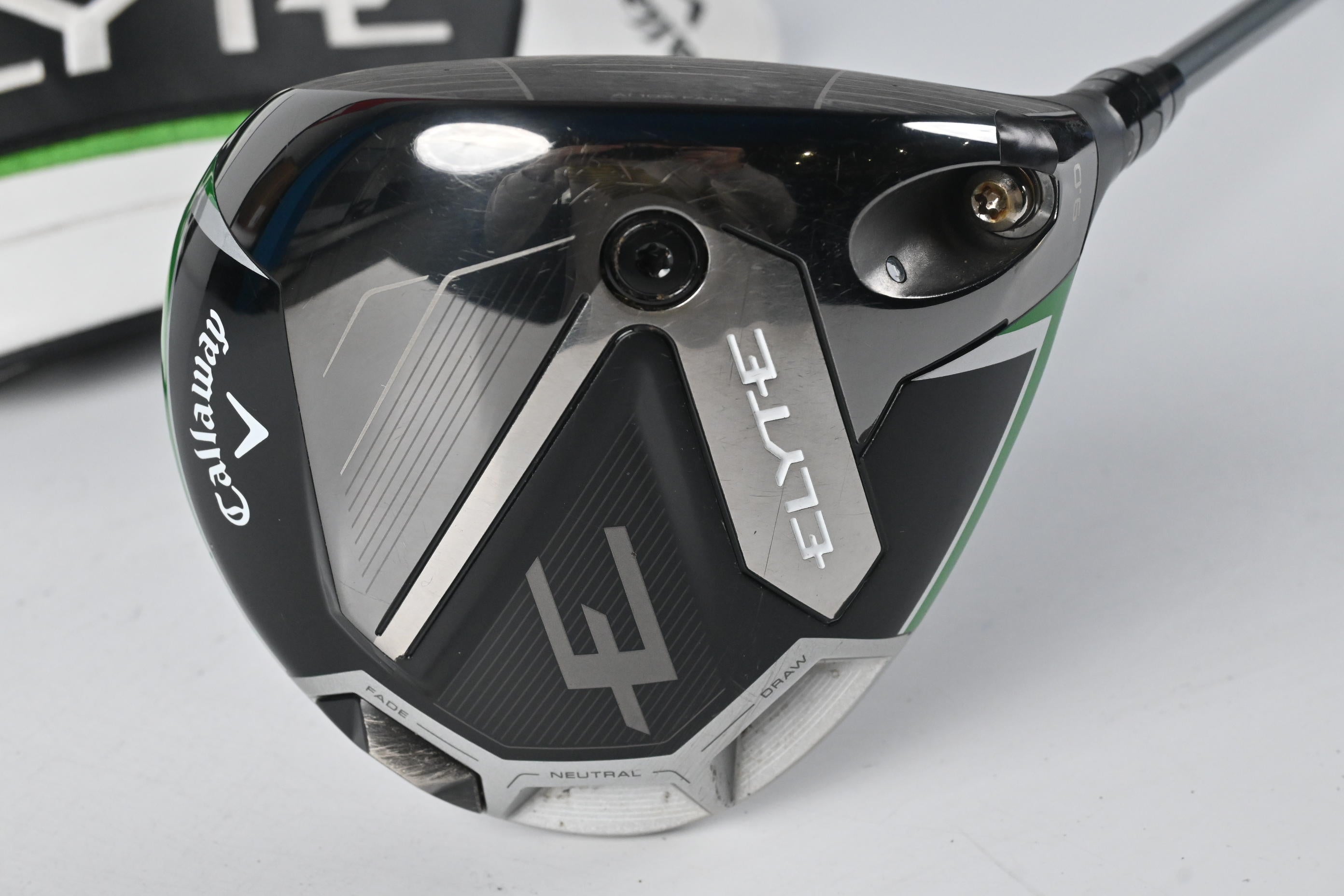 Callaway Elyte Driver / 9 Degree / Stiff Flex Denali Charcoal 60 Shaft