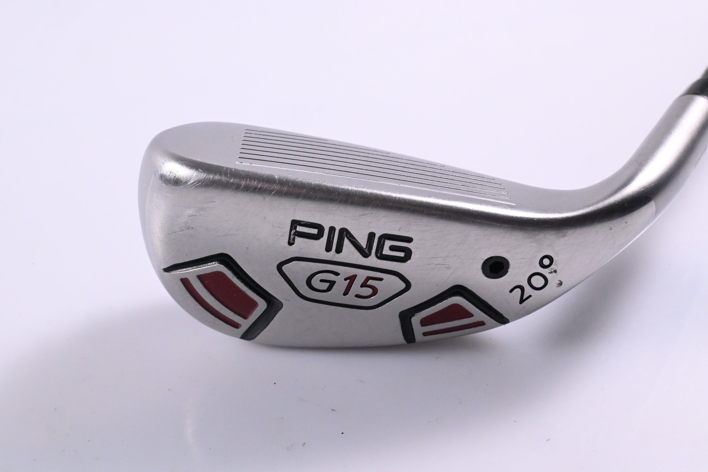 Ping G15 #3 Hybrid / 20 Degree / Regular Flex Aldila Serrano 85 Shaft