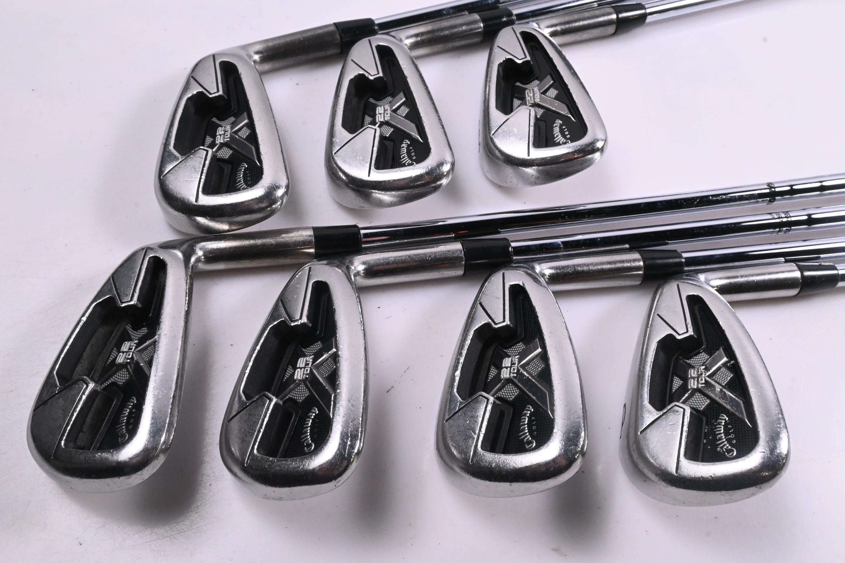 Callaway X-22 Tour Irons / 4-PW / Regular Flex Steel Shafts