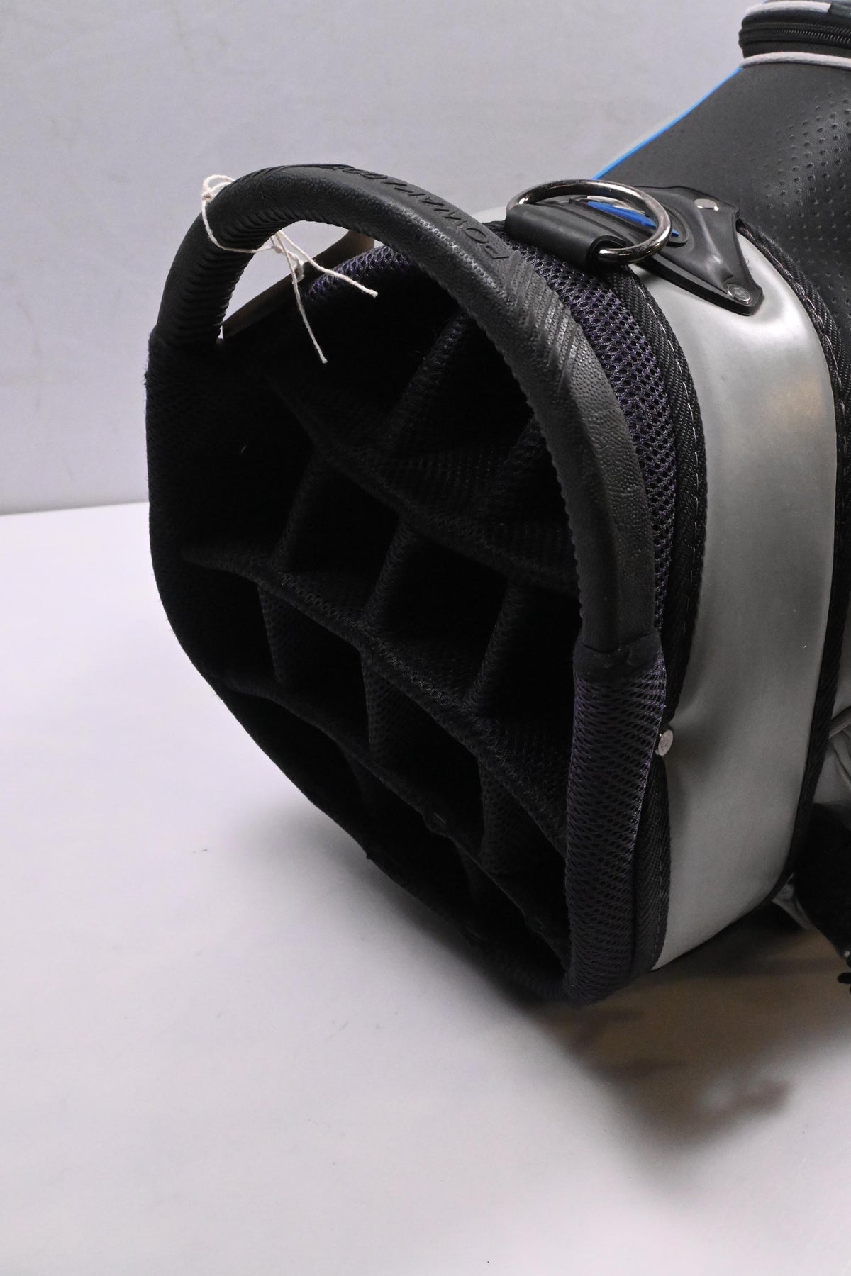 Powakaddy Cart Bag / 14-Way Divider / Grey, Black, Blue