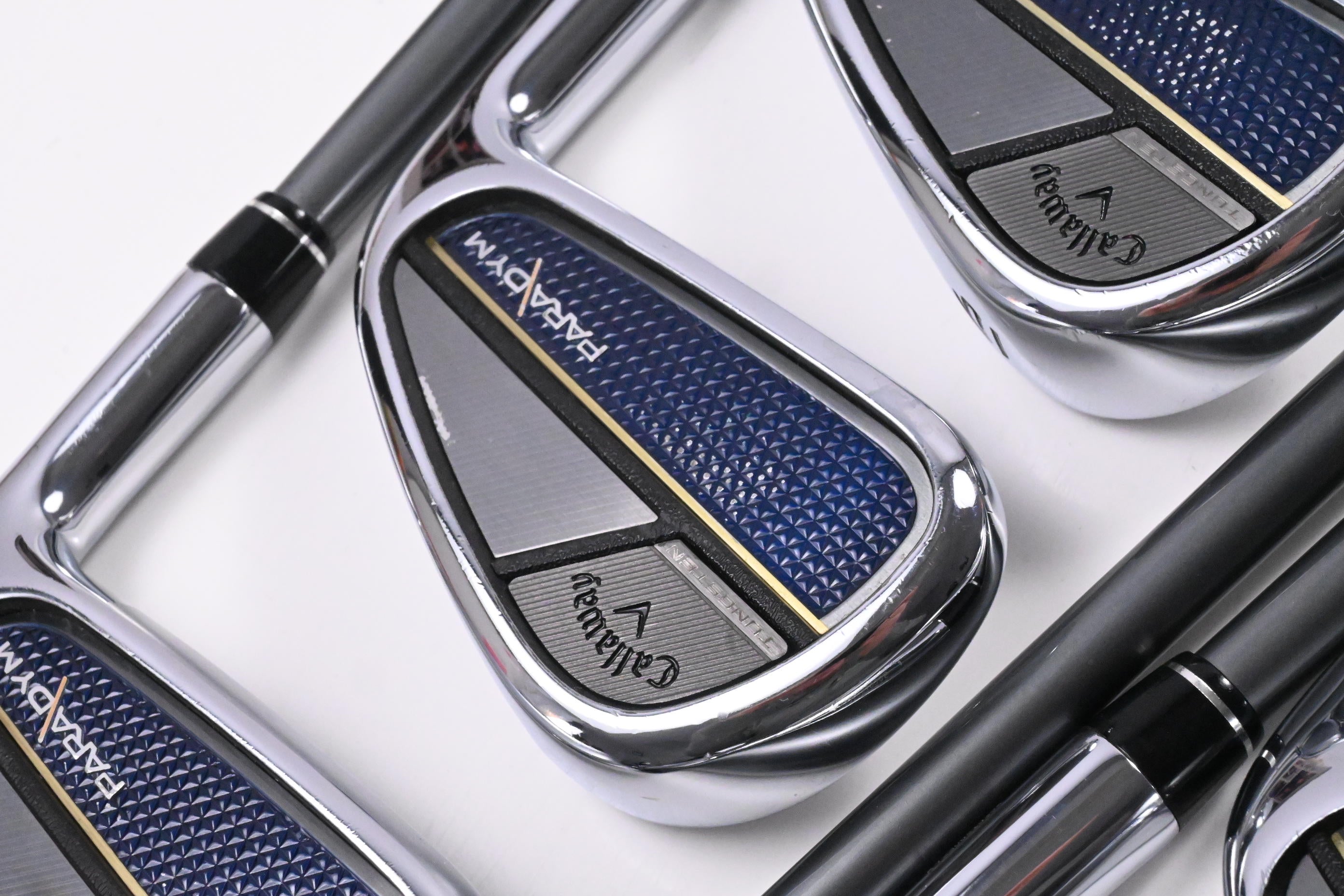Callaway Paradym Irons / 4-PW / Regular Flex HZRDUS Silver 65 Shafts