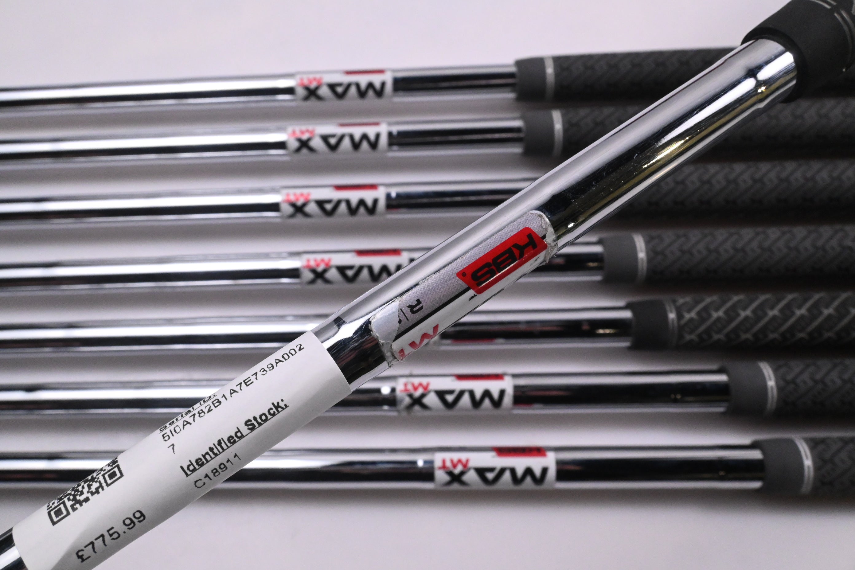 Taylormade P790 2021 Irons / 4-PW+GW / Regular Flex KBS MAX MT 85 Shafts