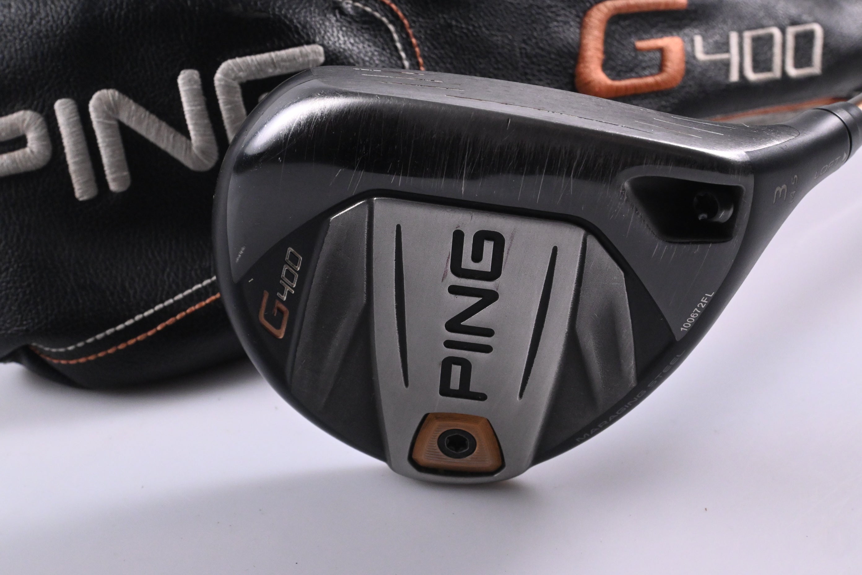 Ping G400 #3 Wood / 14.5 Degree / Regular Flex Ping Alta CB 65 Shaft