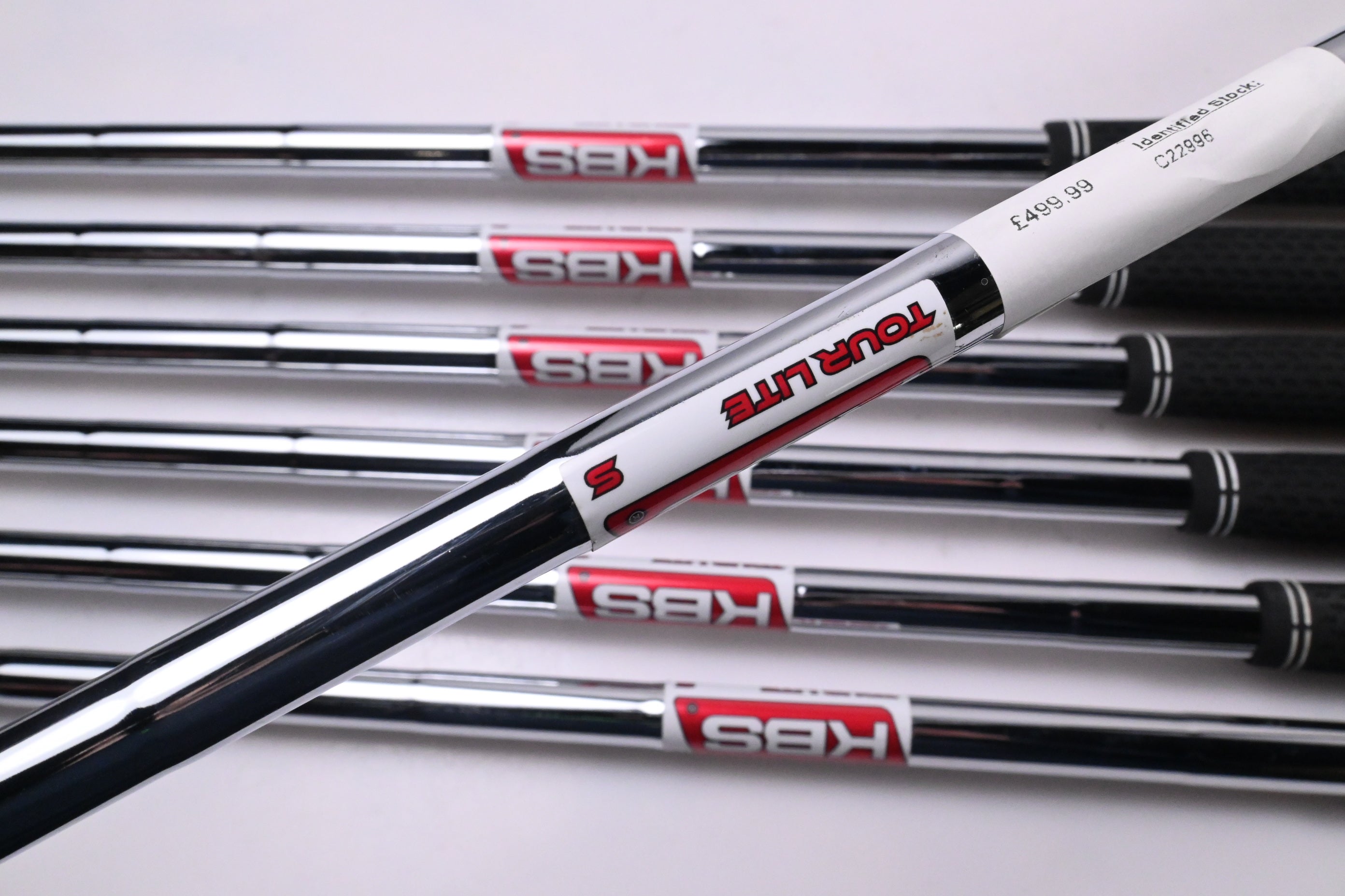 Cobra DS-Adapt Irons / 5-PW+GW / Stiff Flex KBS Tour Lite Shafts