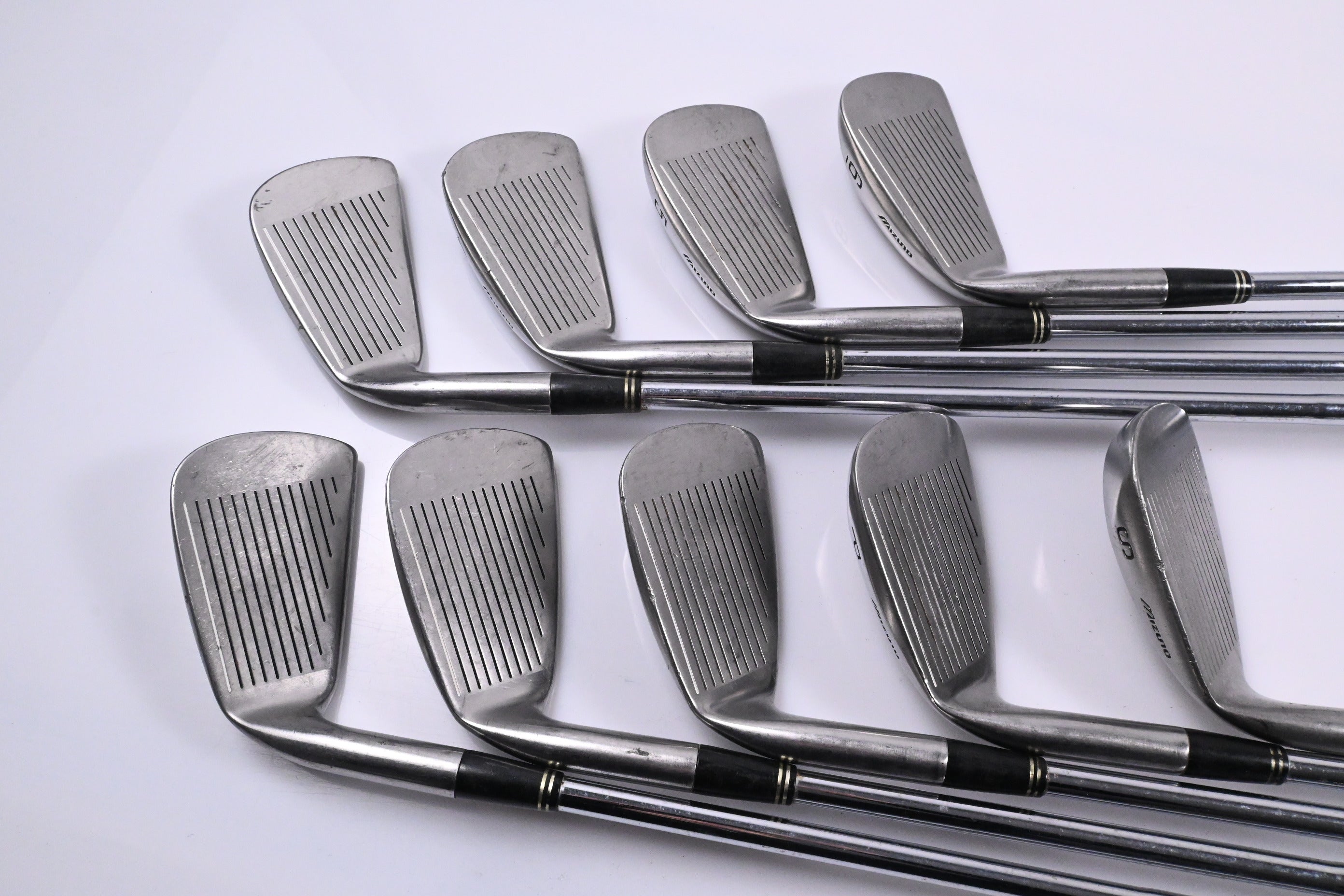 Mizuno Faldo Id Irons / 3-PW+SW / Regular Flex Mizuno DynaFlex 3200 Shafts