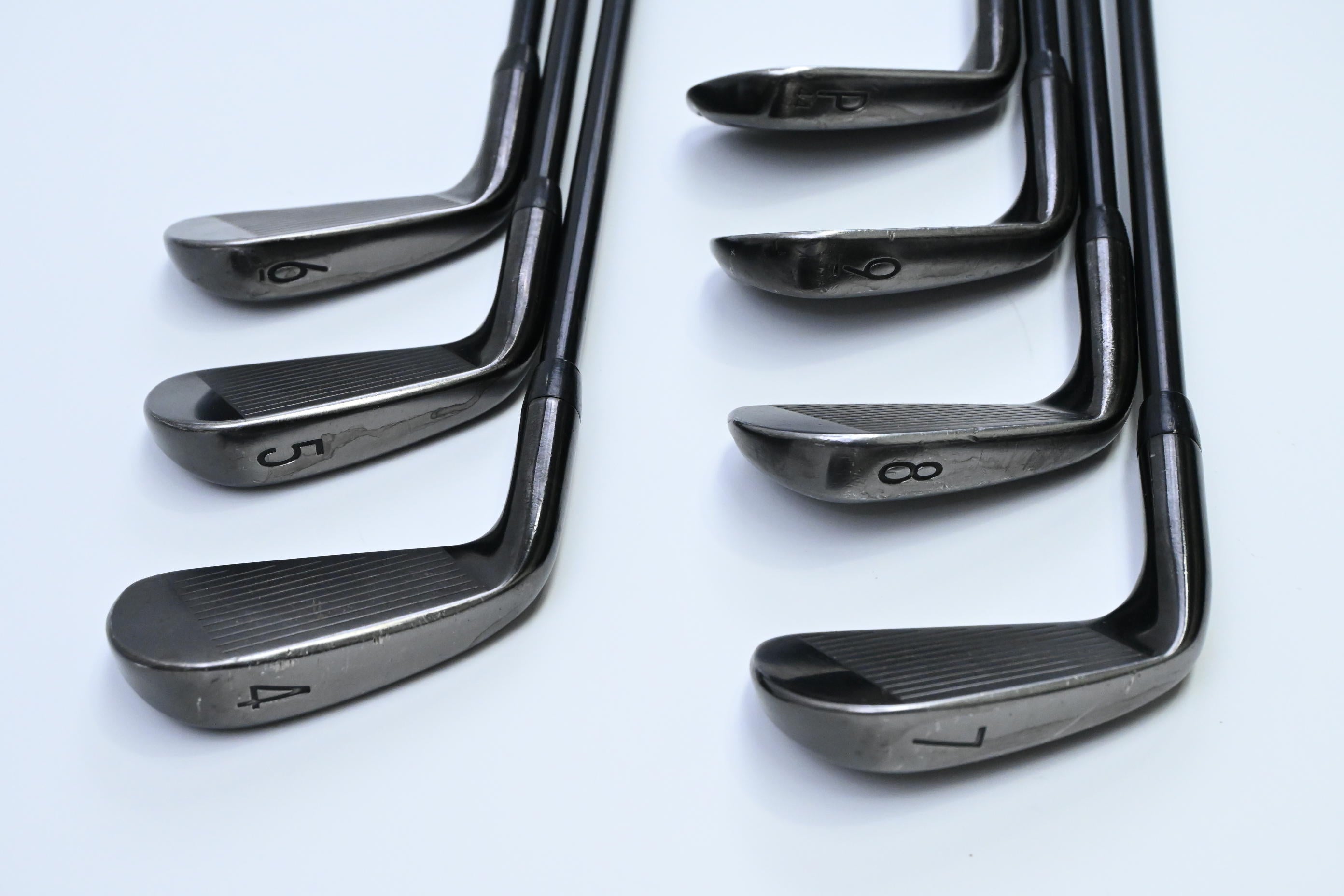 Titleist T100.S Ltd Edition Black Irons / 4-PW / Stiff Flex Project X LZ Shafts