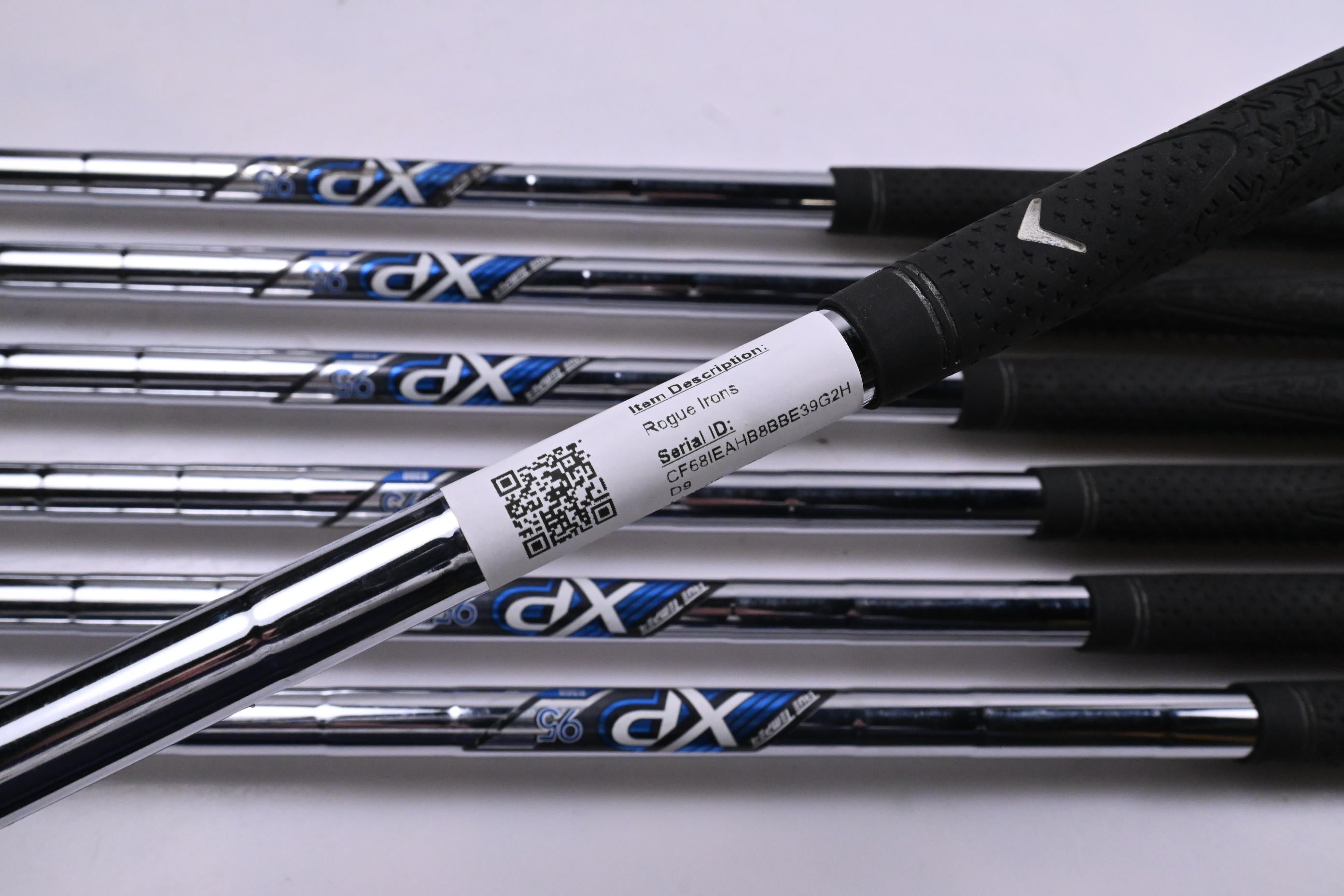 Callaway Rogue Irons / 5-PW+SW / Regular Flex XP 95 R300 Shafts
