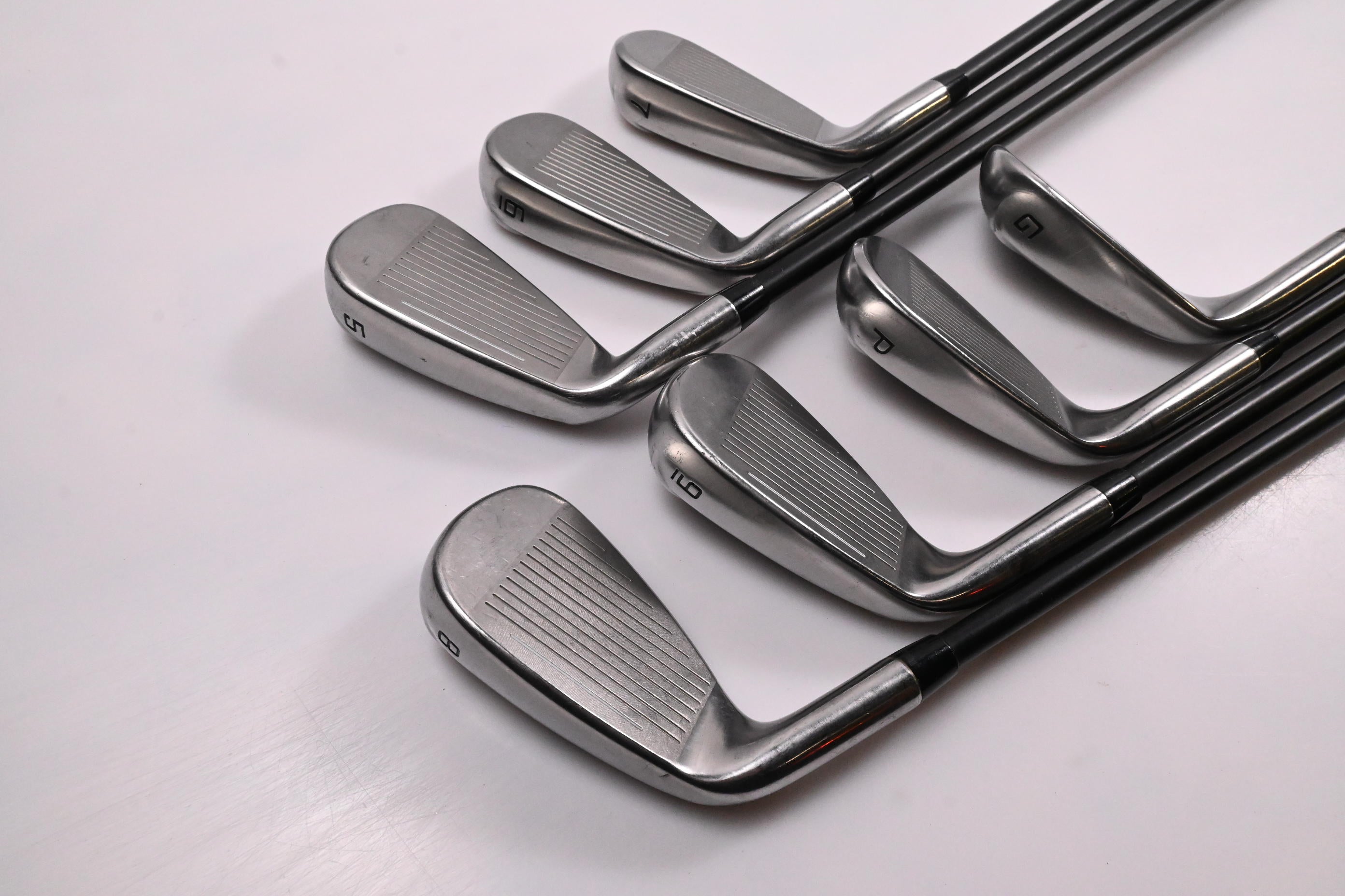 Cobra Aerojet One Length Irons / 5-PW+GW / Stiff Flex KBS PGI 85 Shafts