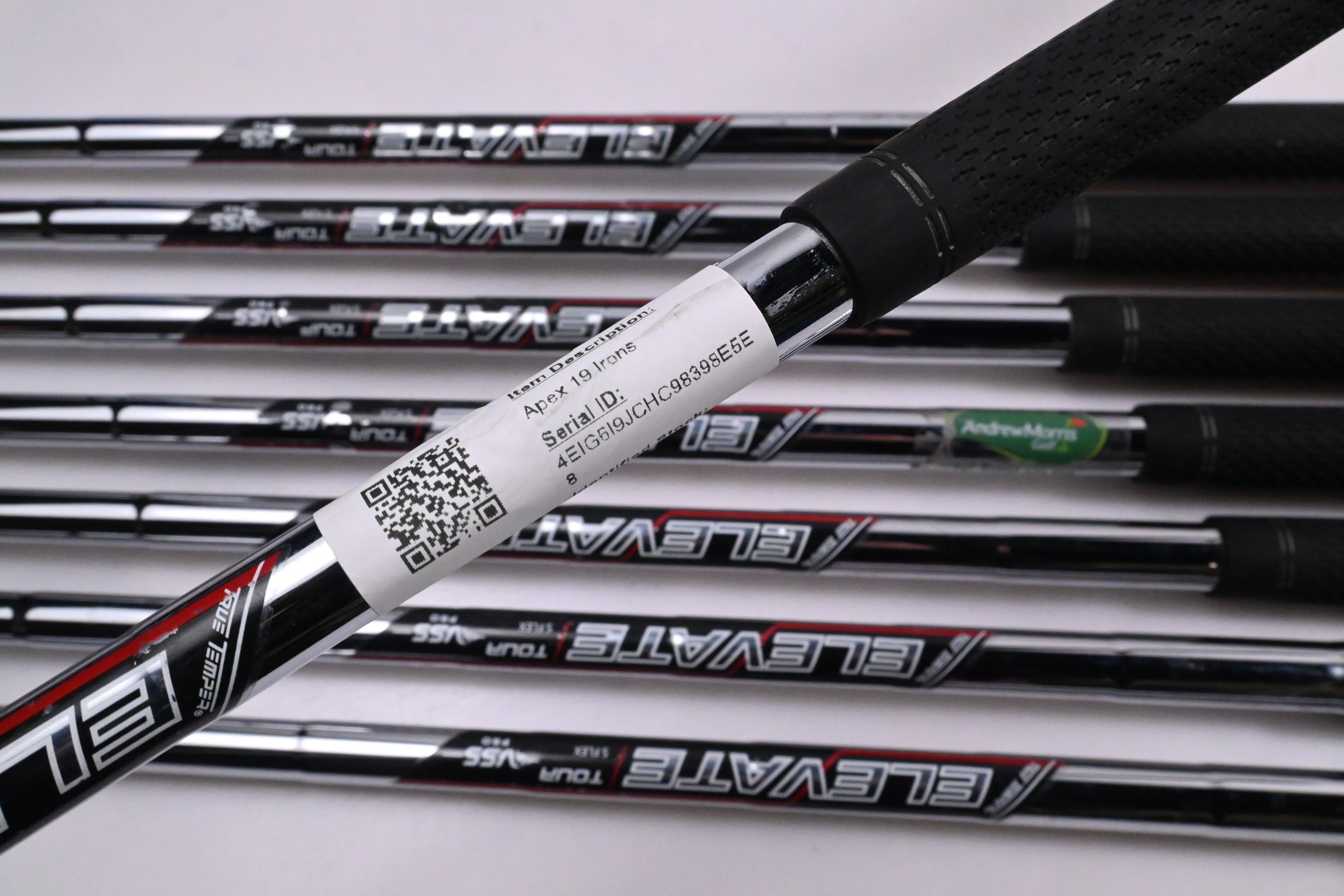 Callaway Apex 19 Irons / 4-PW+GW / Stiff Flex Elevate Tour Shafts