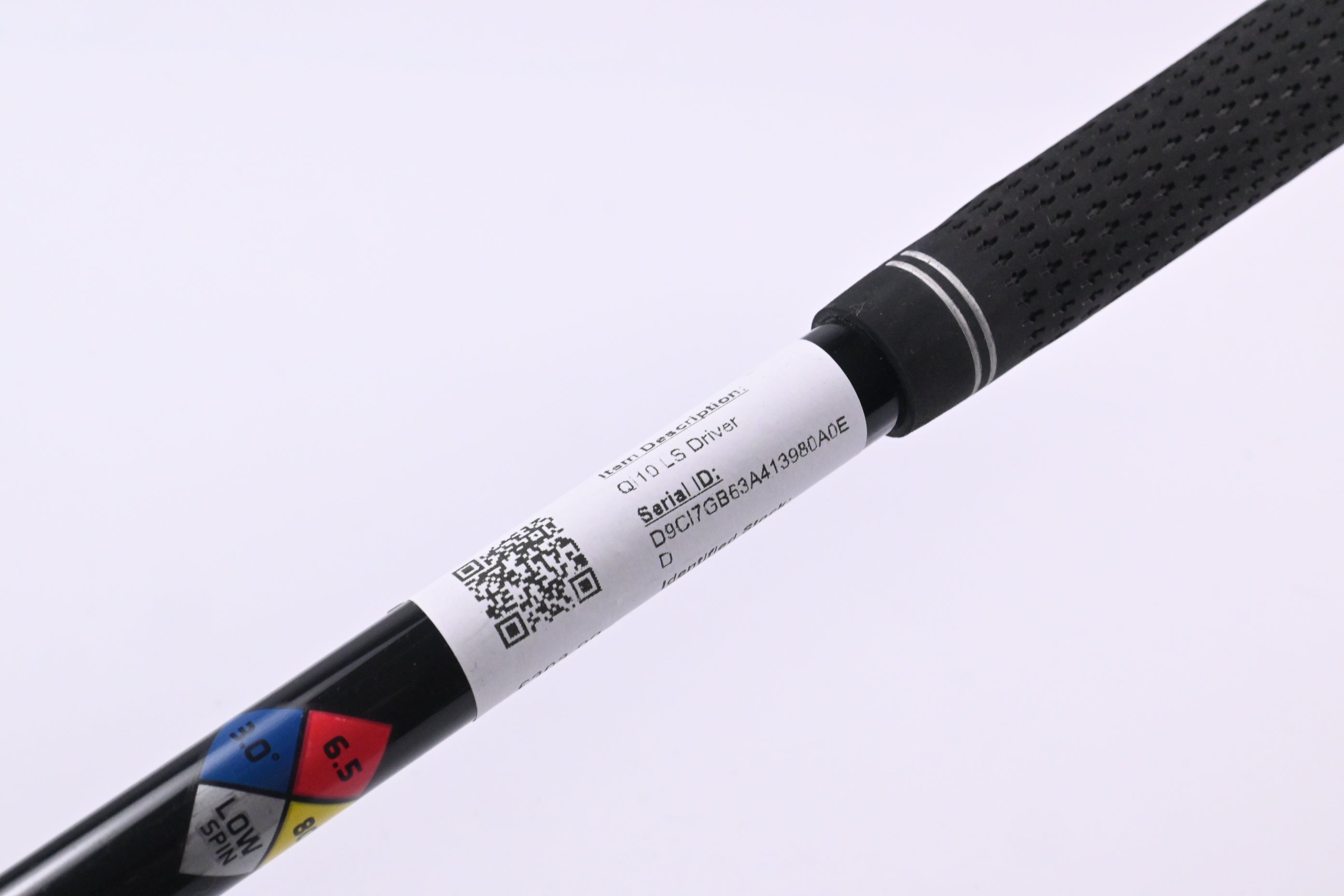 Taylormade Qi10 LS Driver / 9 Degree / X-Flex HZRDUS Smoke RDX Black 80 Shaft