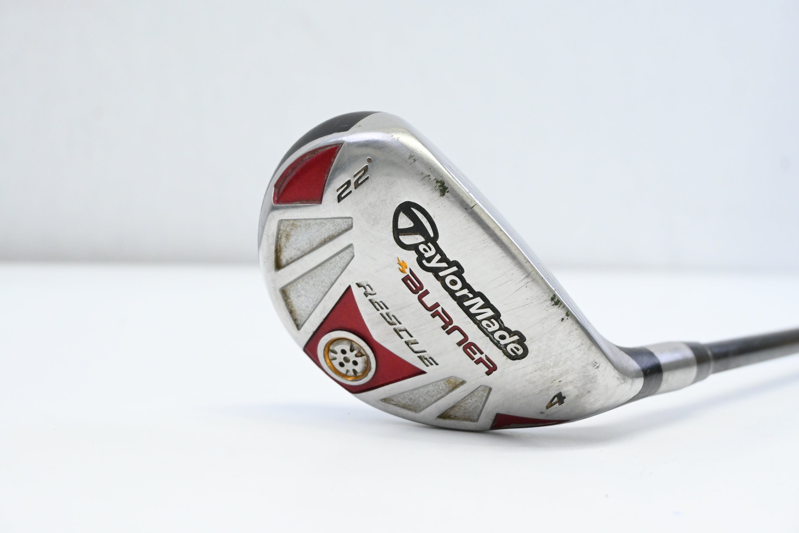 Taylormade Burner 2007 #4 Hybrid / 22 Degree / Regular Flex Taylormade Reax 65