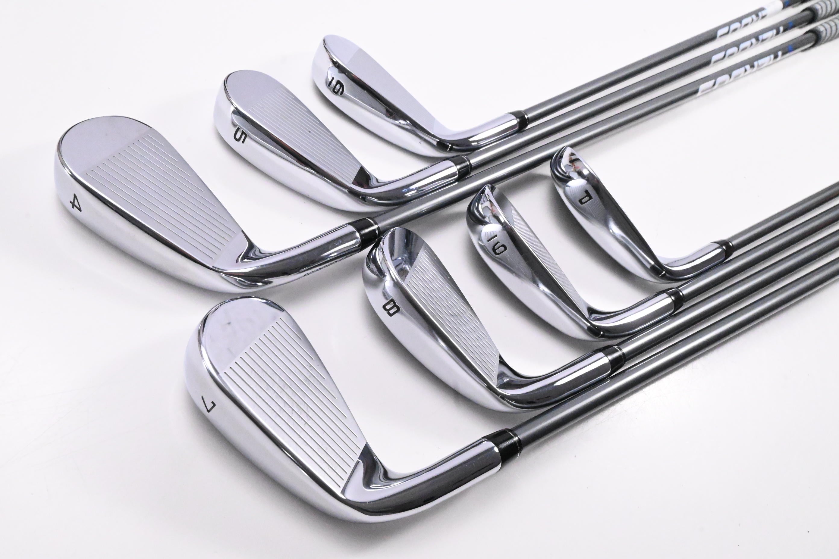 Callaway Paradym Irons / 4-PW / Regular Flex HZRDUS Silver 65 Shafts
