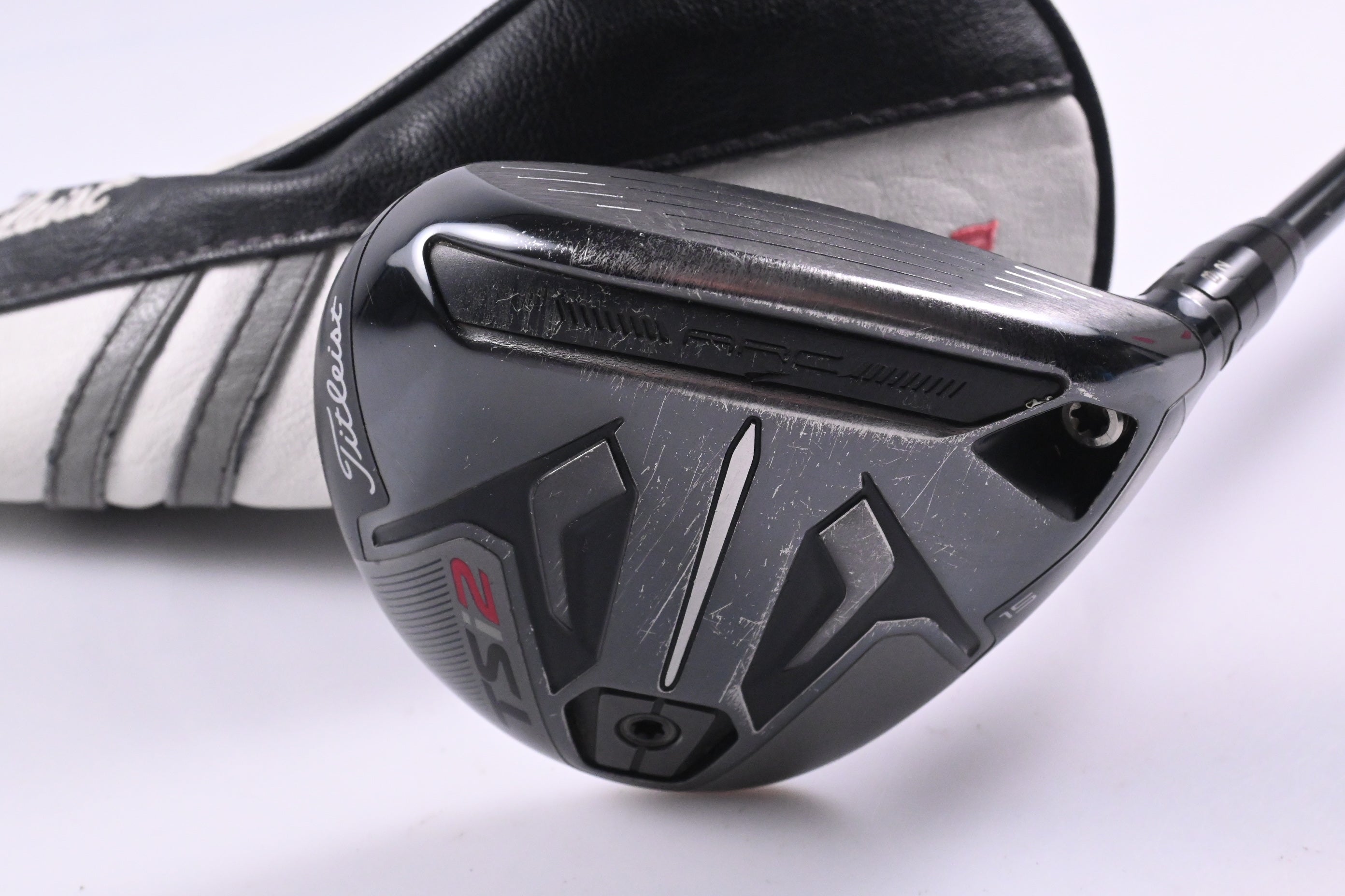 Titleist TSi2 #3 Wood / 15 Degree / Stiff Flex HZRDUS Smoke Black RDX 60 Shaft