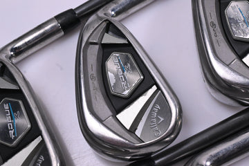 Callaway Rogue X Irons / 6-PW+SW / Senior Flex Aldila Synergy 50 Shafts