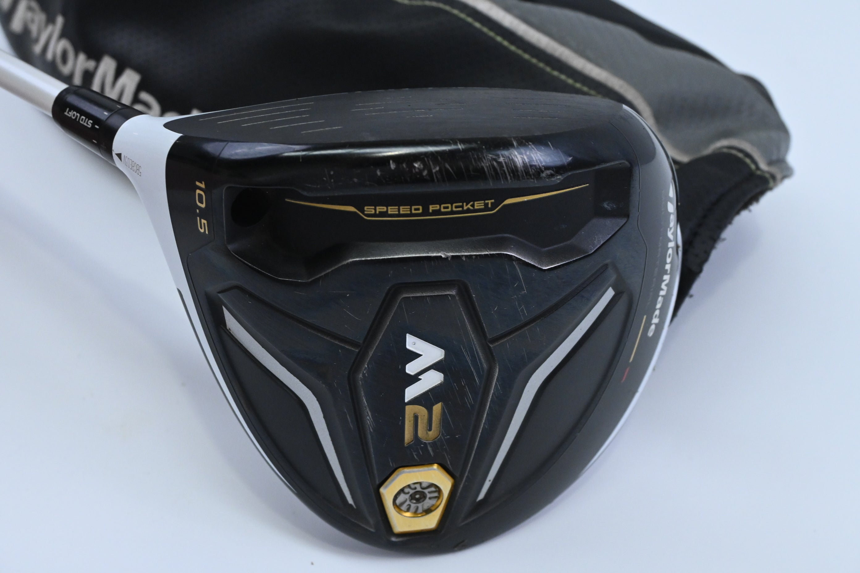 Left Hand Taylormade M2 2016 Driver / 10.5 Degree / Stiff Flex Rogue Silver 70