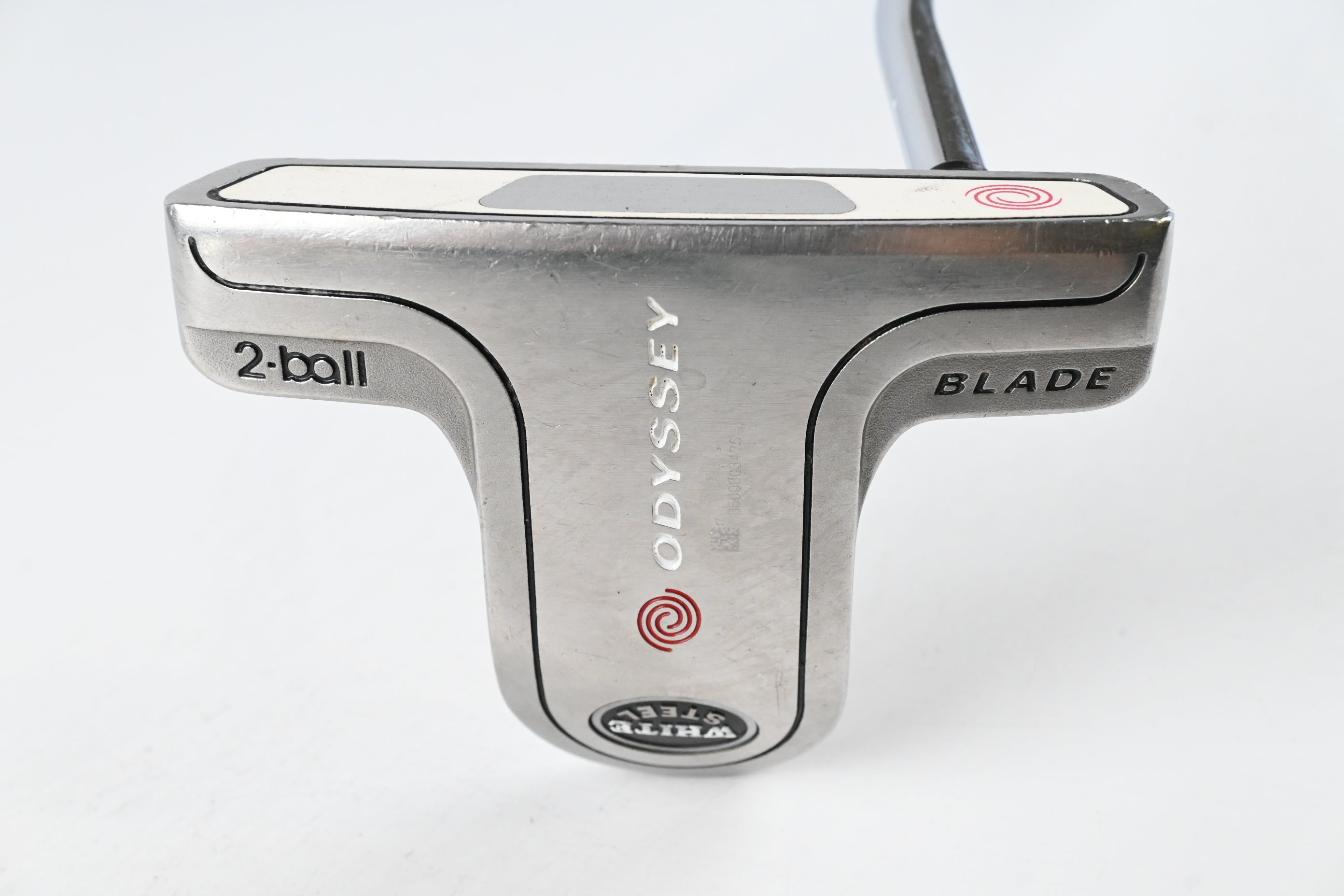 Odyssey White Steel 2-Ball Blade Putter / 33.5 Inch
