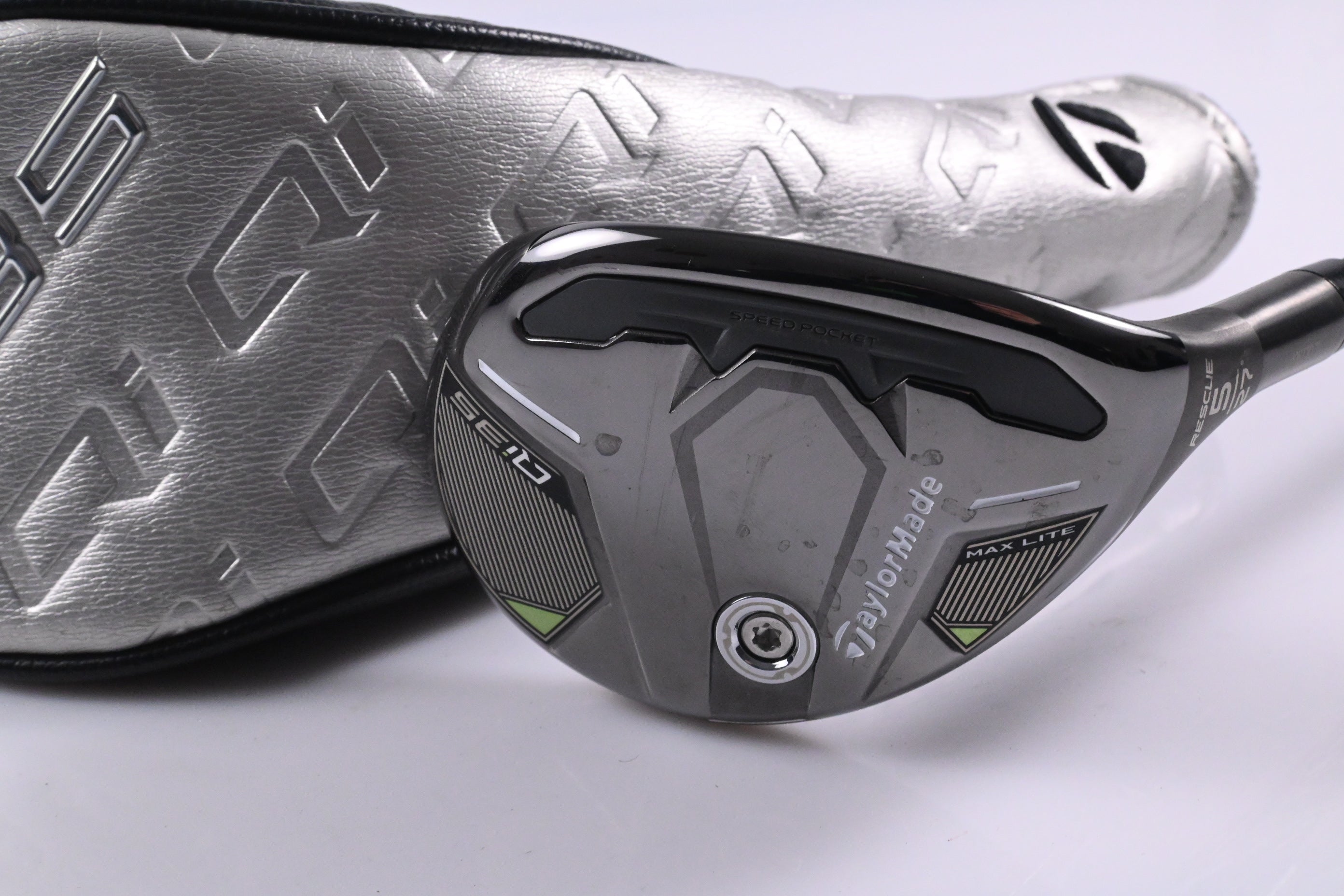 Taylormade Qi35 Max Lite #5 Hybrid / 27 Degree / Senior Flex Vanquish 5 Shaft