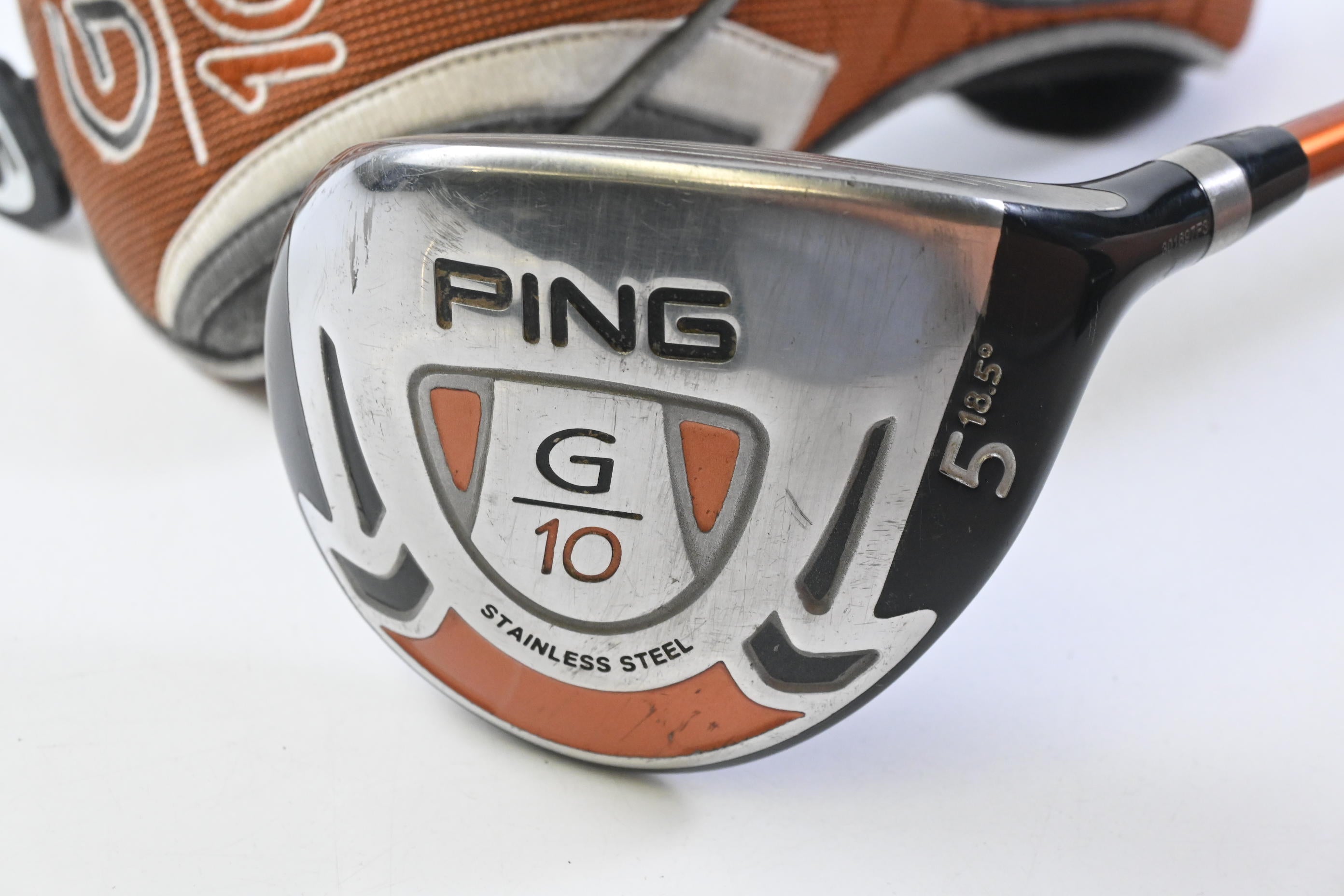 Ping G10 #5 Wood / 18.5 Degree / Stiff Flex Ping TFC 129 Shaft