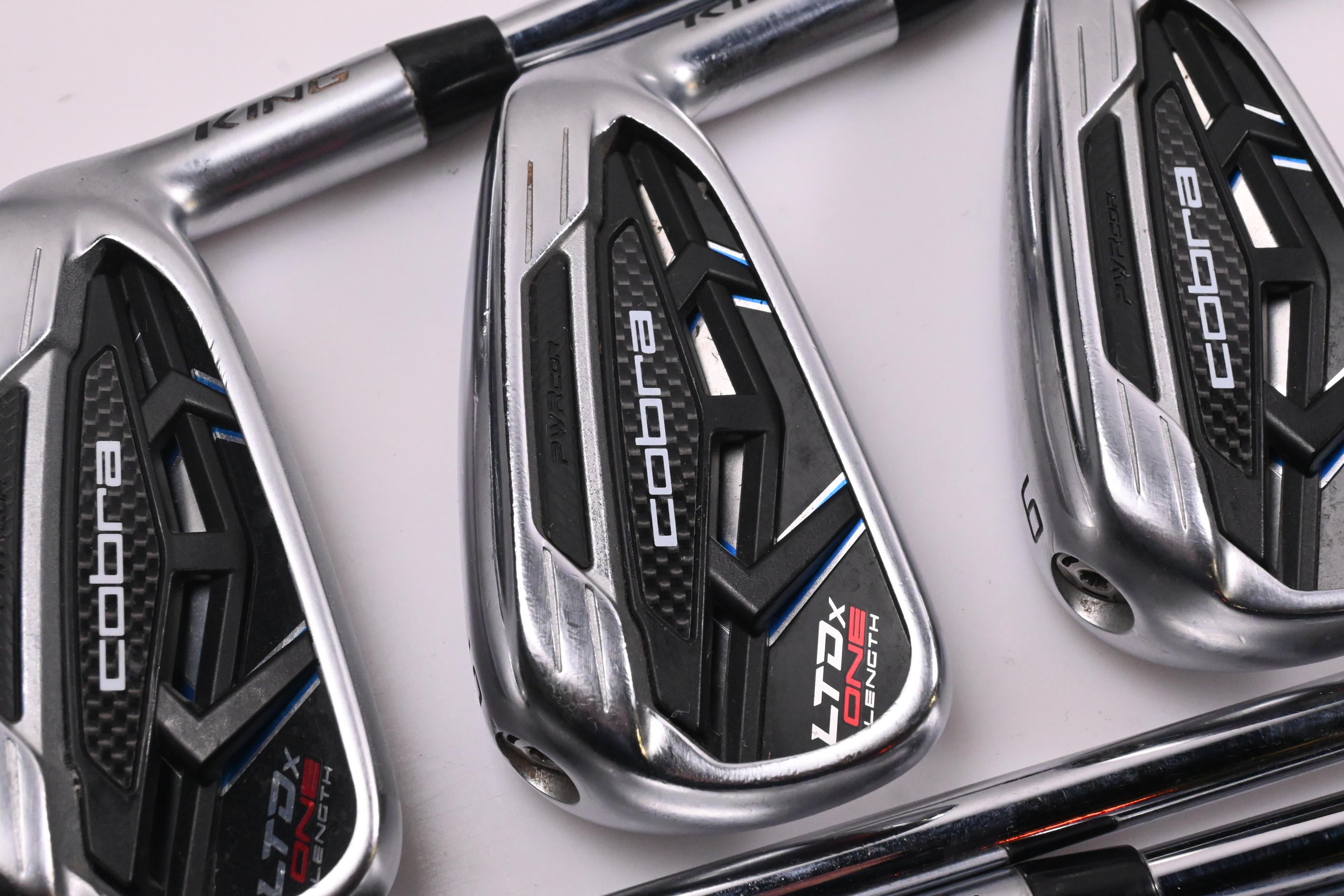Cobra LTDx One Length Irons / 4-PW / Regular Flex KBS $-Taper Lite Shafts