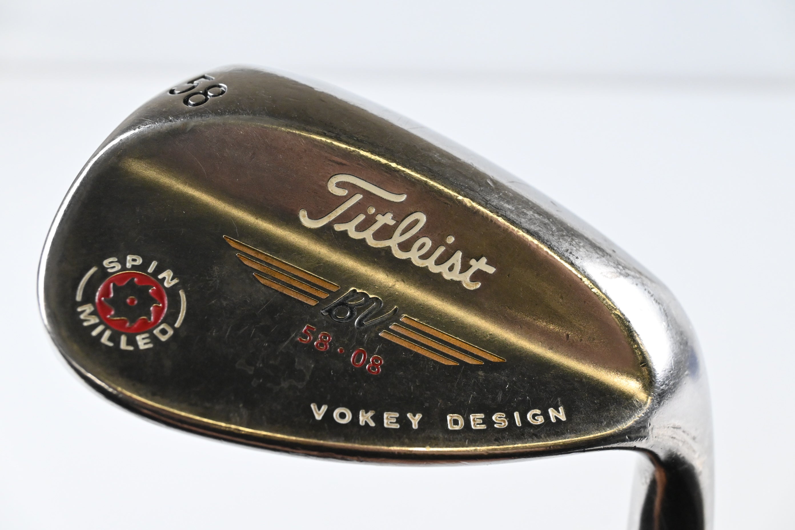 Titleist Vokey Spin Milled 2009 Lob Wedge / 58 Degree / Wedge Flex Vokey Design