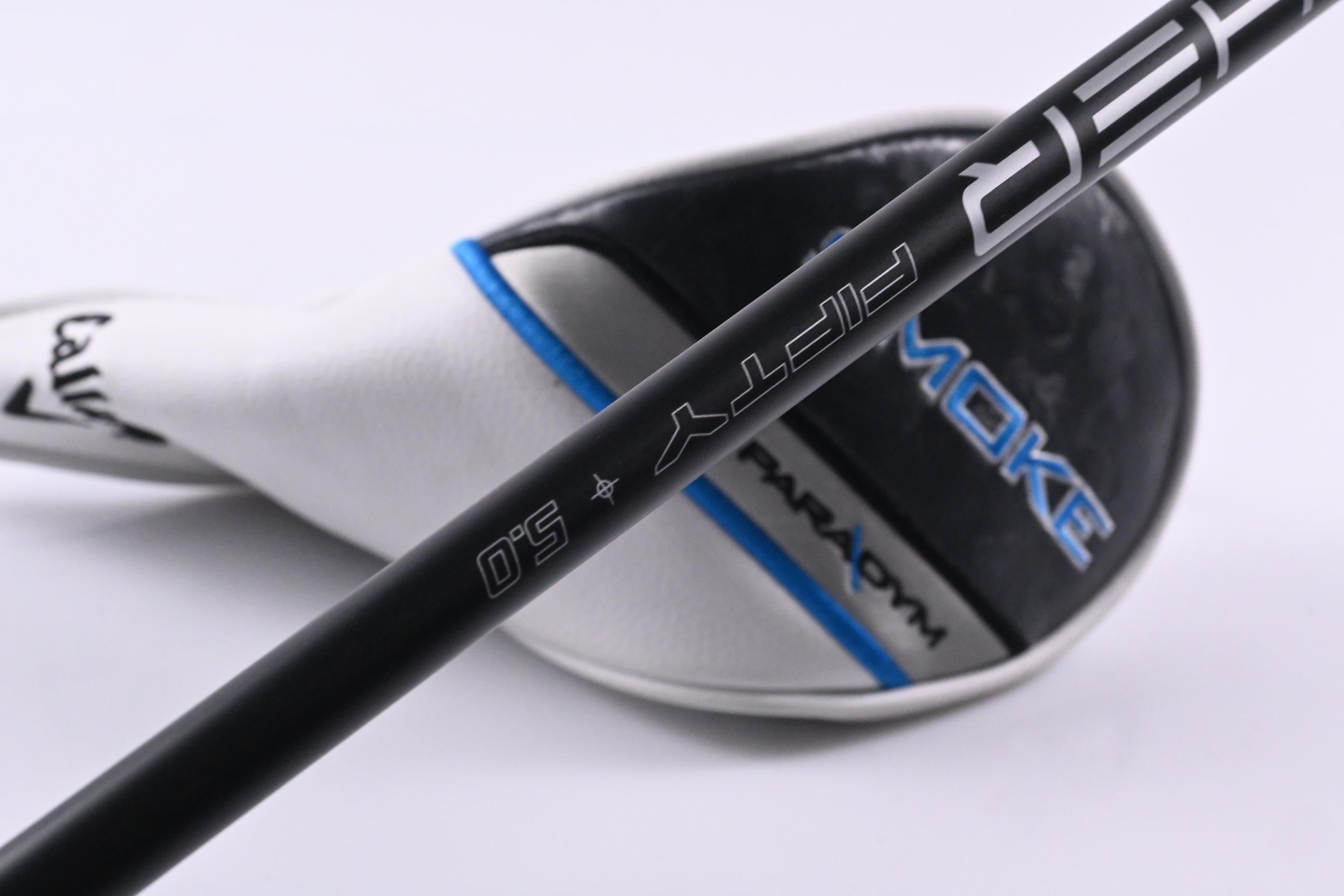Left Hand Callaway Paradym Ai Smoke HL #5 Hybrid / 24 Degree / Senior Flex Cypher 50