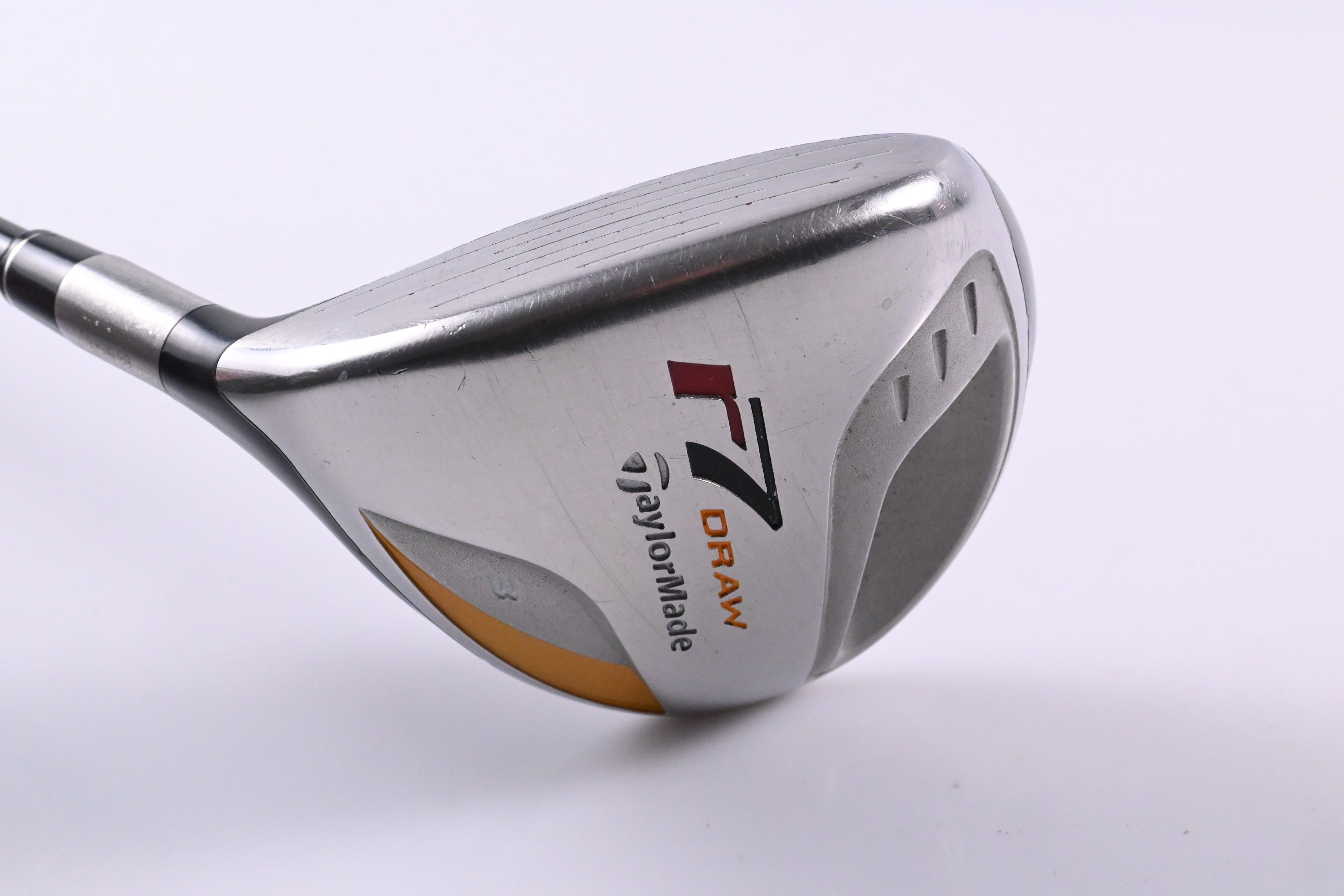 Left Hand Taylormade R7 Draw #3 Wood / 15 Degree / Regular Flex Reax 55 Shaft