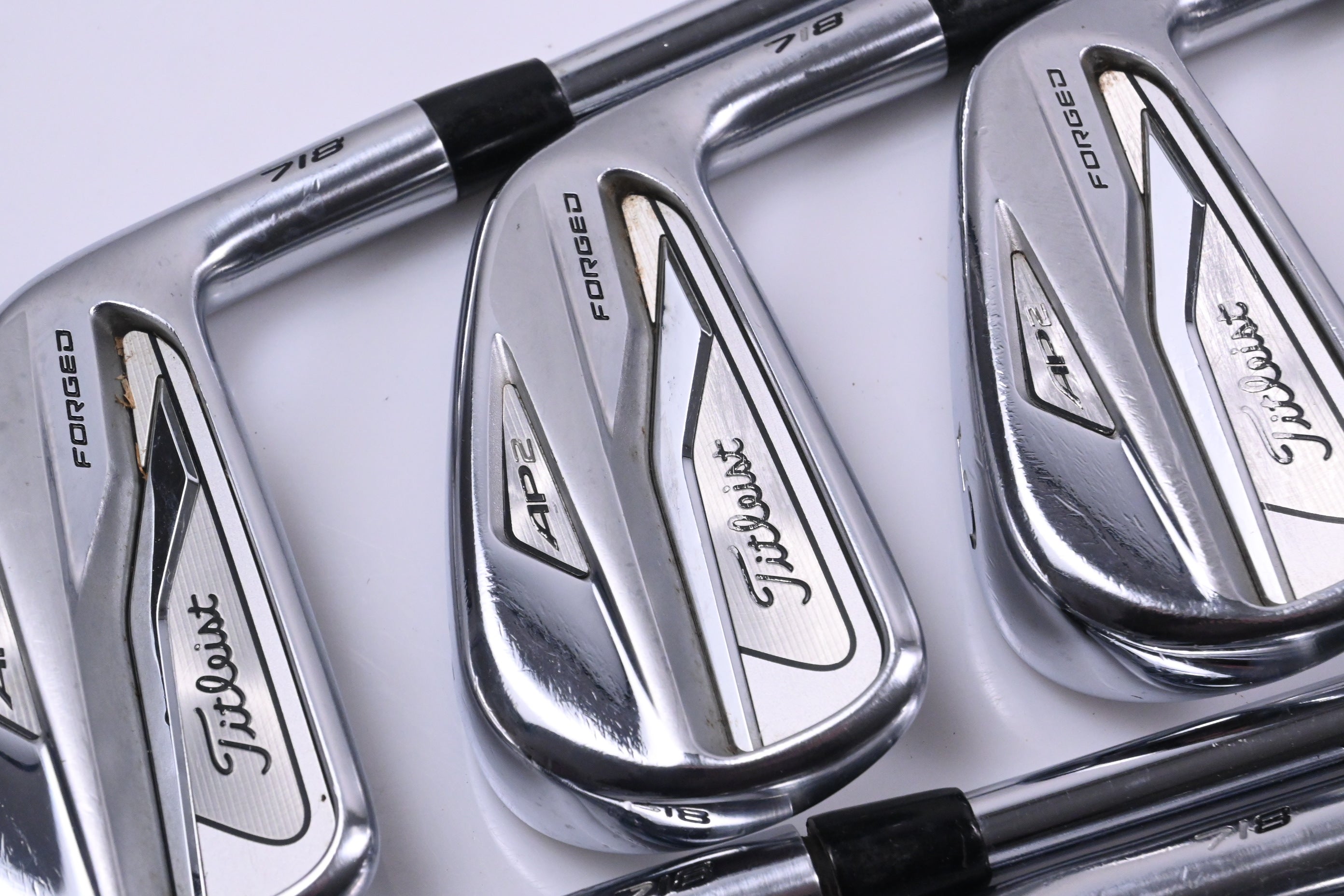 Titleist 718 AP2 Irons / 3-PW / Stiff Flex Project X Precision Shafts