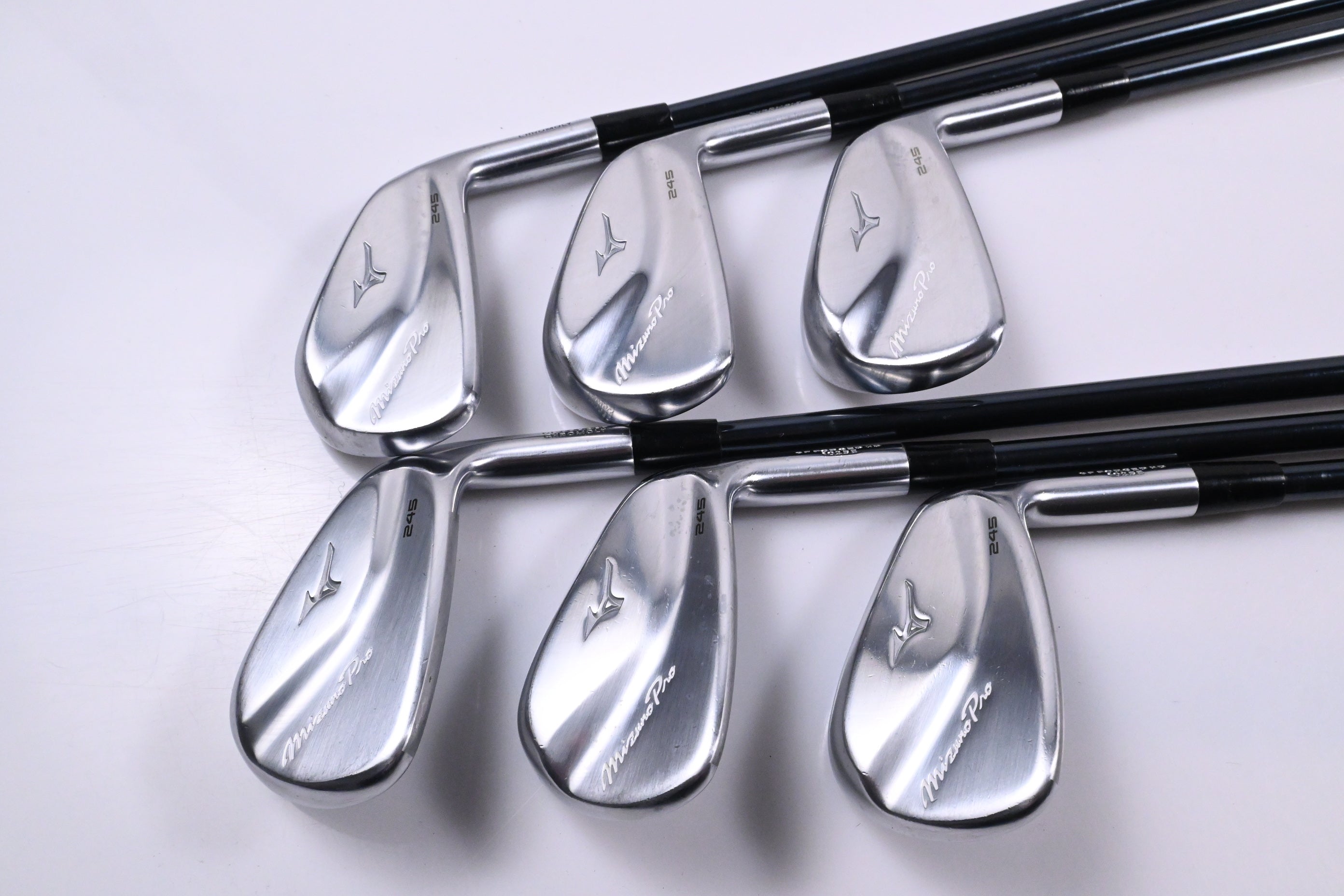 Mizuno Pro 245 Irons / 5-PW / Regular Flex UST Recoil Dart 90 Shafts