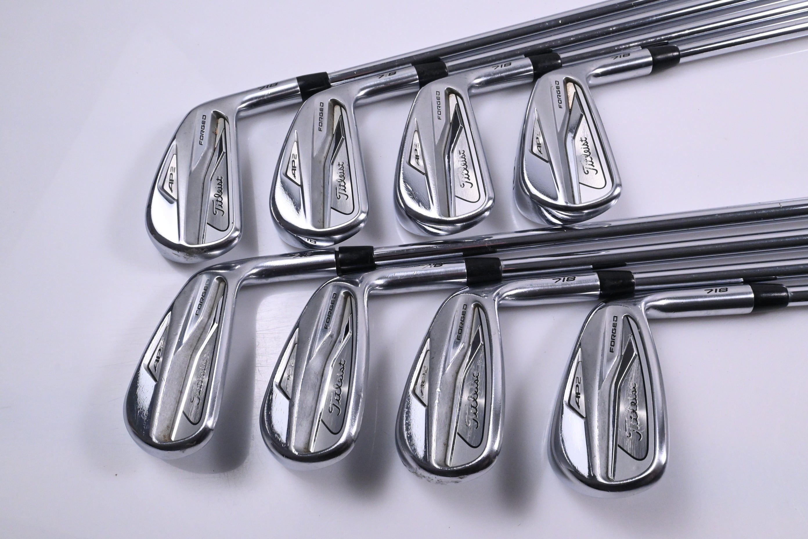 Titleist 718 AP2 Irons / 3-PW / Stiff Flex Project X Precision Shafts