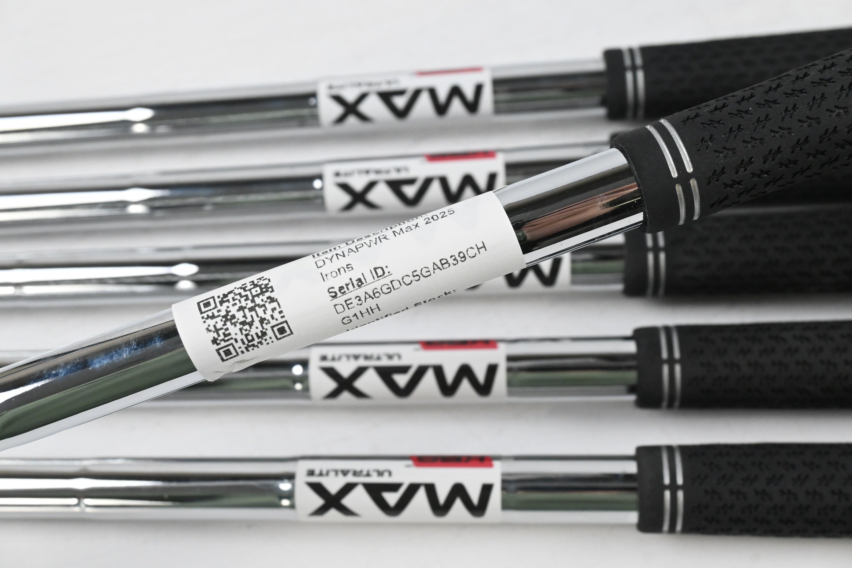 Wilson DYNAPWR Max 2025 Irons / 5-PW / Regular Flex KBS MAX Ultralite Shafts