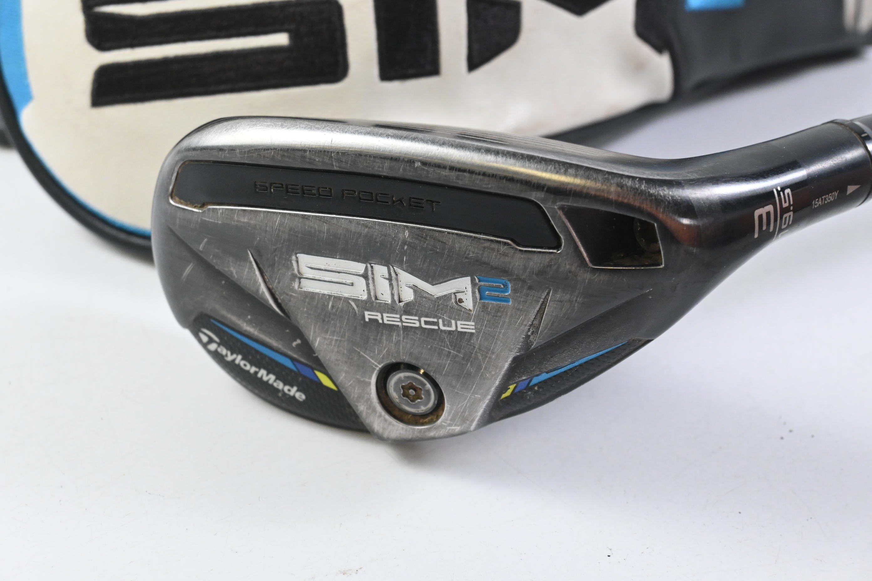 Taylormade SIM2 Max #3 Hybrid / 19.5 Degree / Stiff Flex Tensei AV Blue 80 Shaft