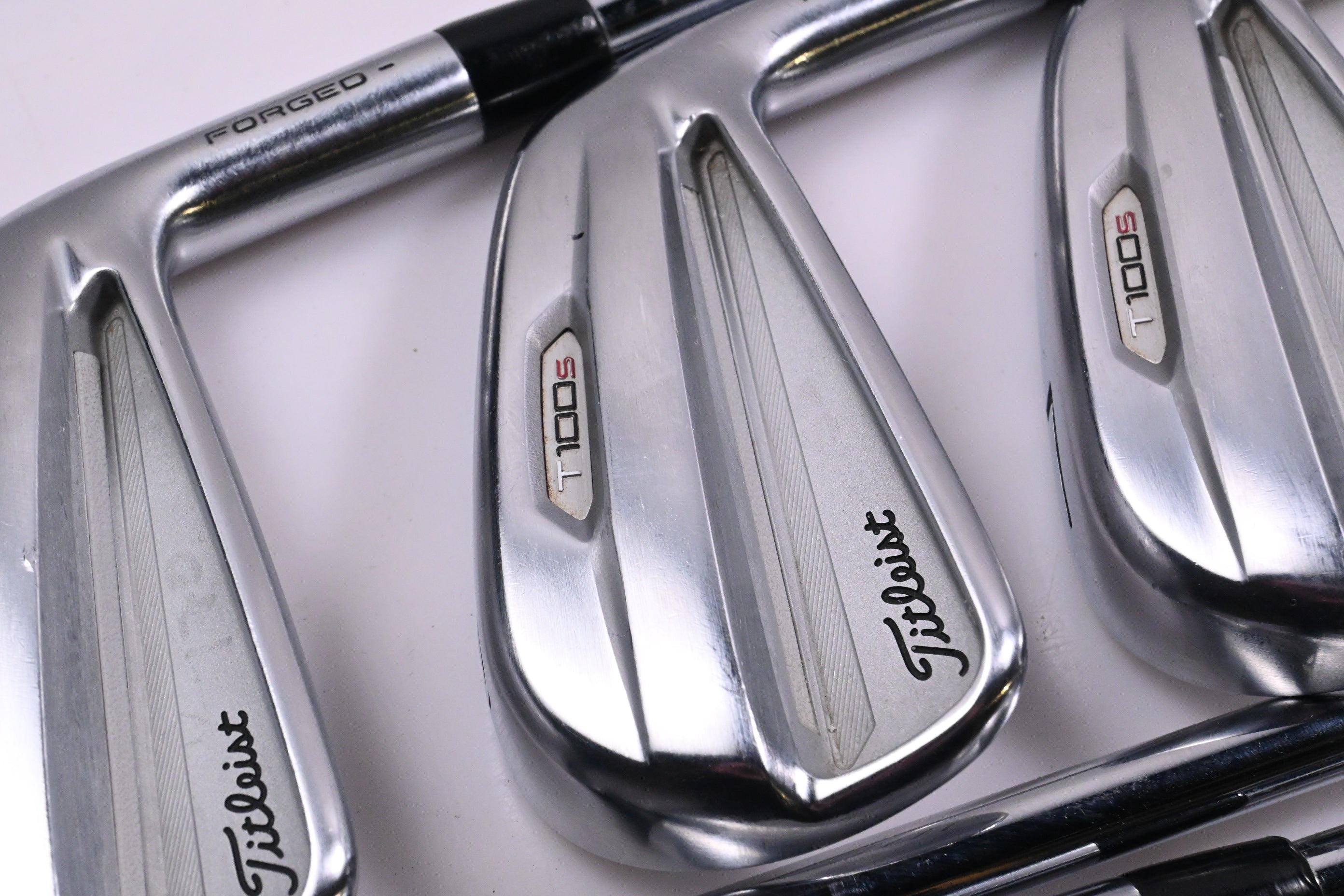Titleist T100.S 2021 Irons / 5-PW+48° / Stiff Flex AMT Black S300 Shafts