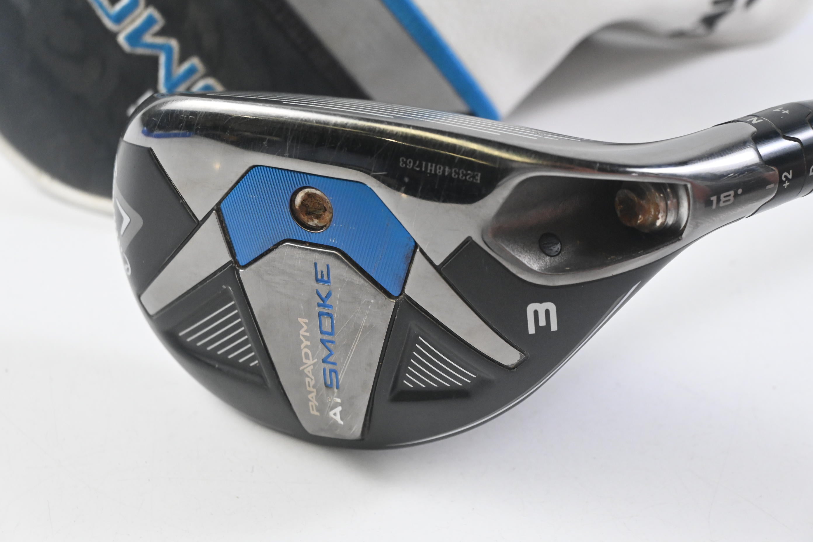 Callaway Paradym Ai Smoke #3 Hybrid / 18 Degree / Regular Flex Cypher 2.0 60
