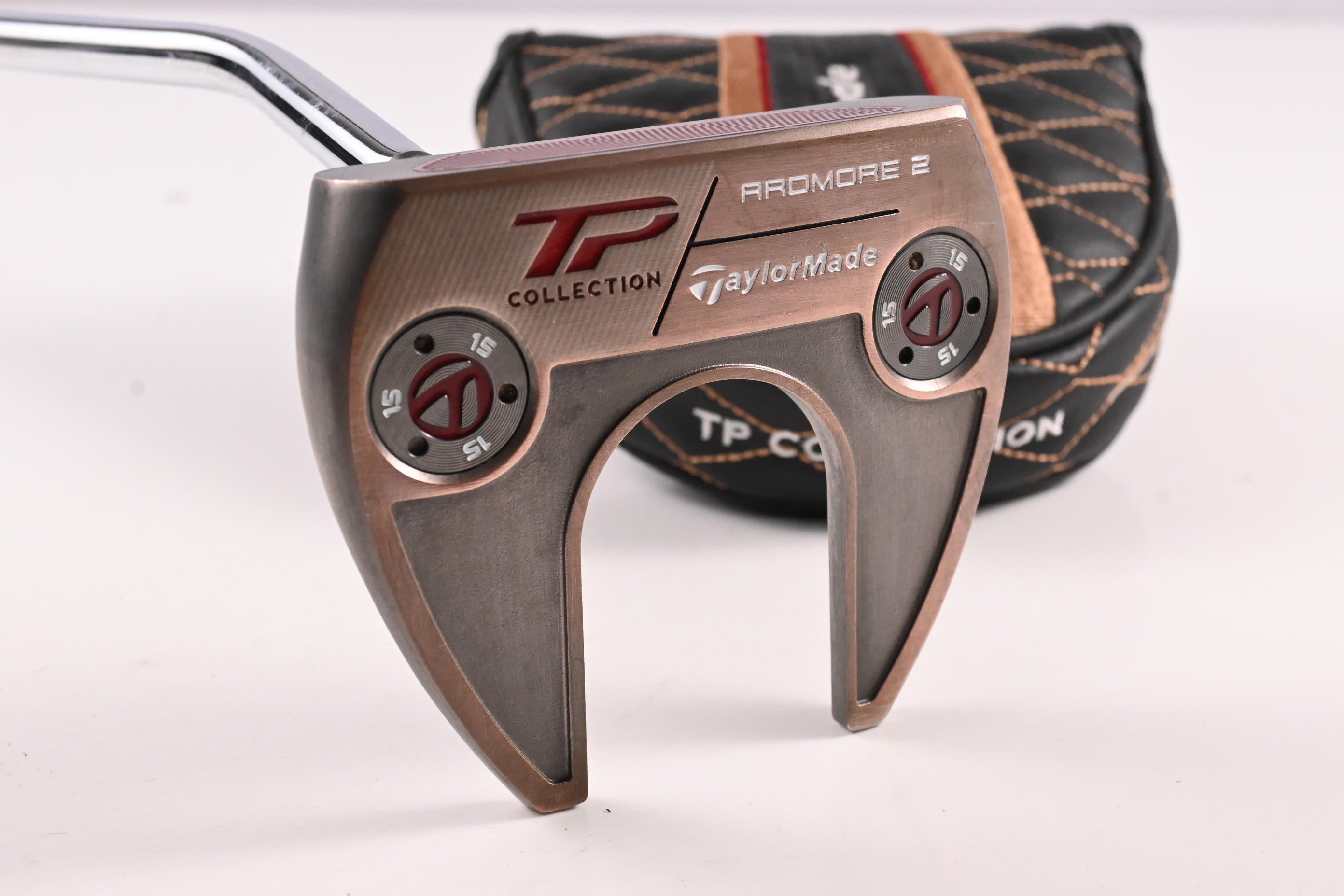 Left Hand Taylormade TP Patina Collection Aromore 2 Putter / 34 Inch
